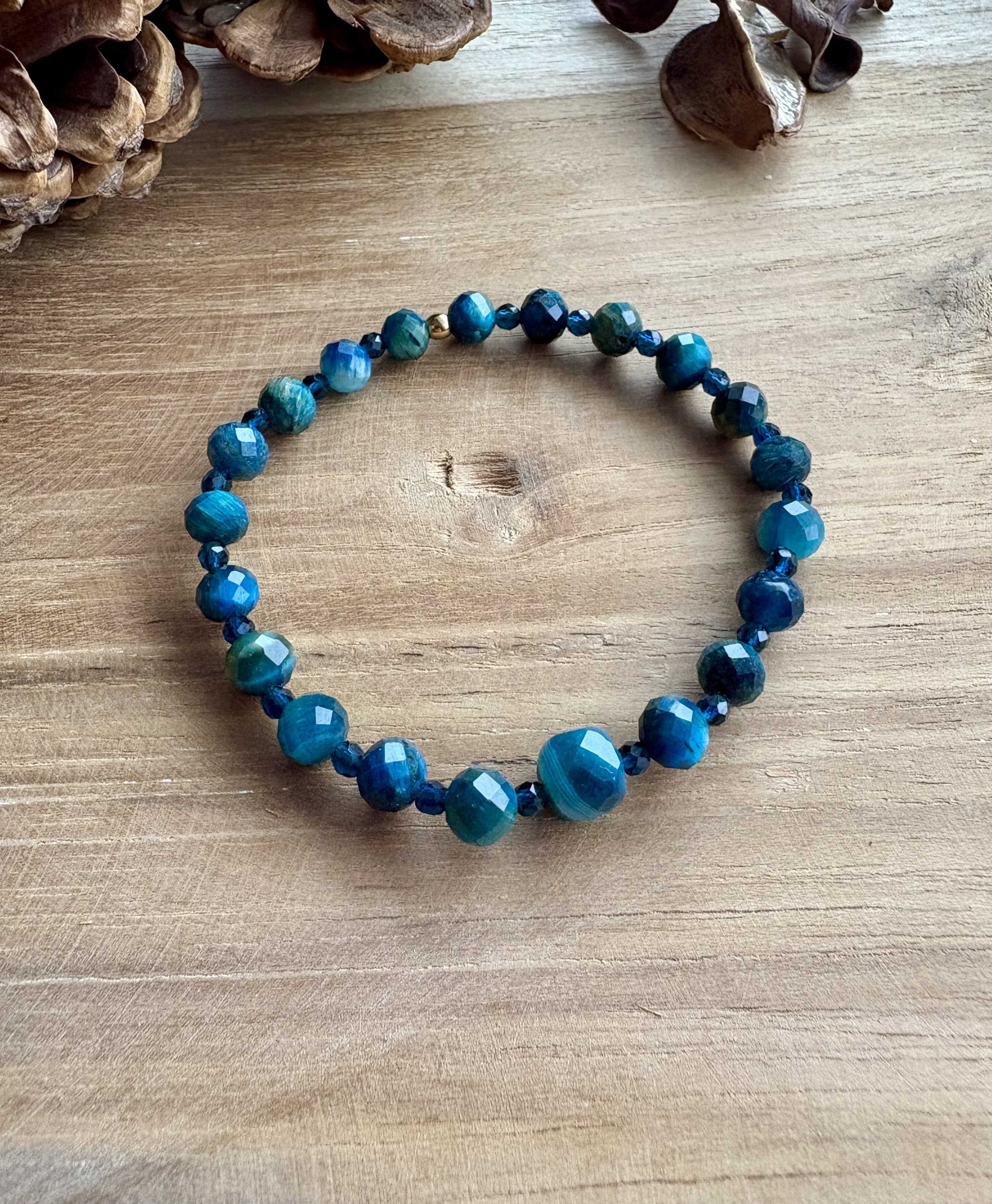 Bransoletka Blue Tiger Eye