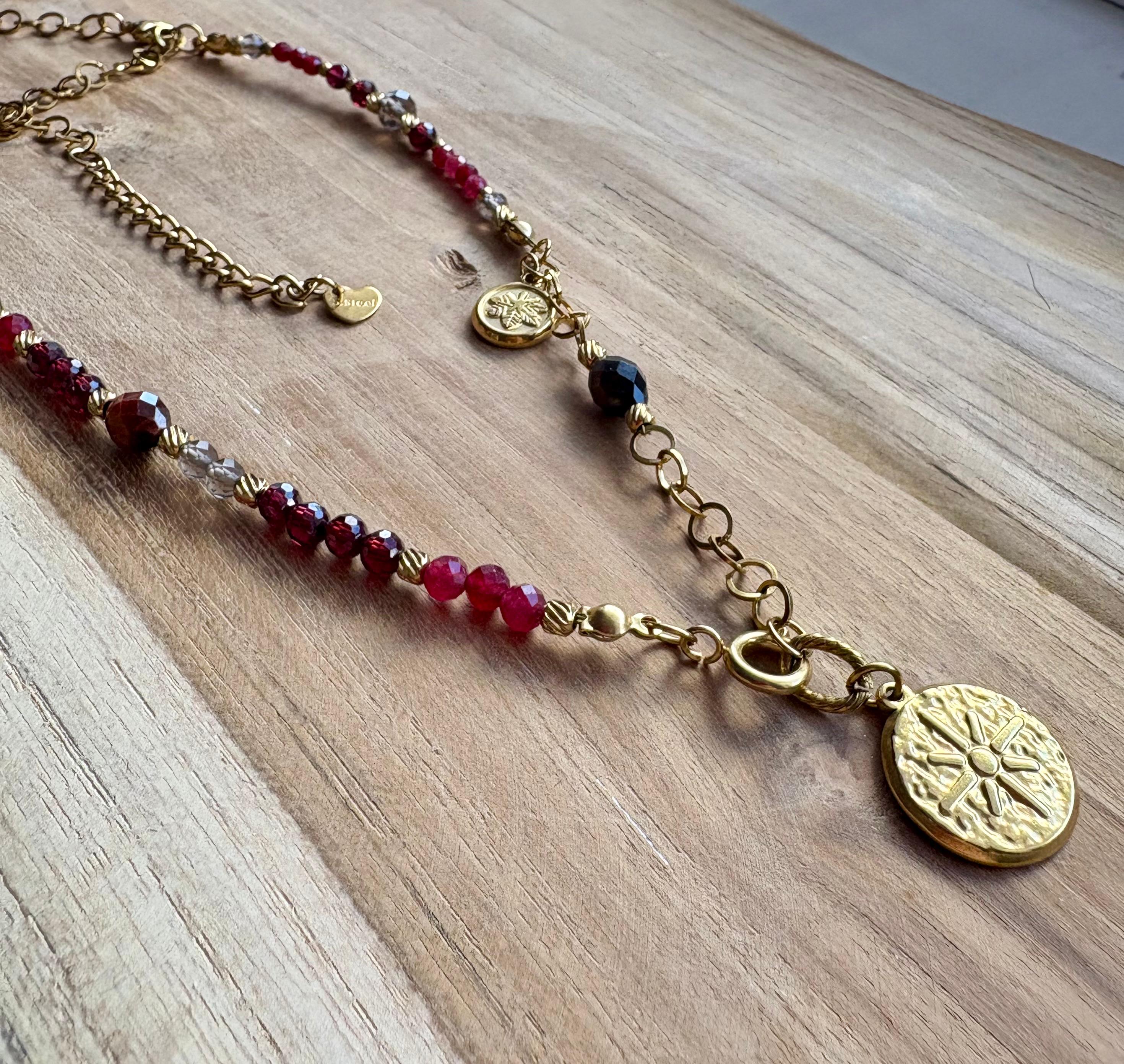 Naszyjnik Polaria Ruby Chocolate