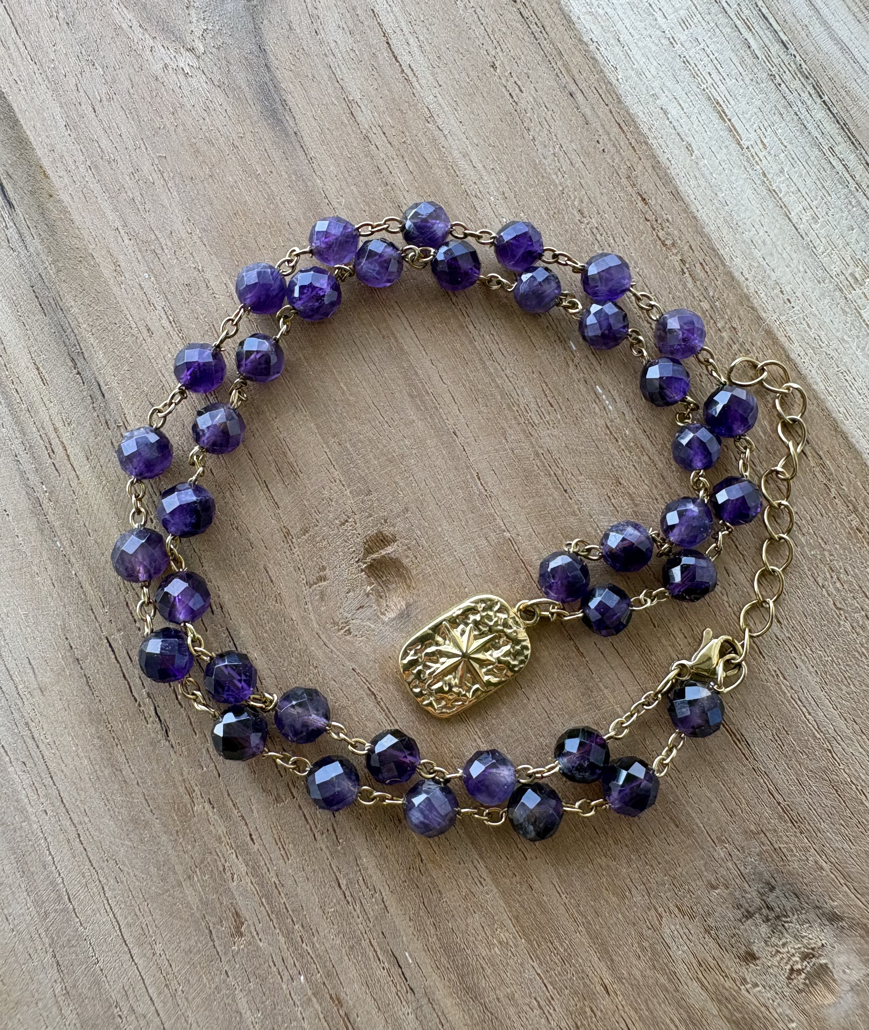 Naszyjnik z ametystu Majestic Charm