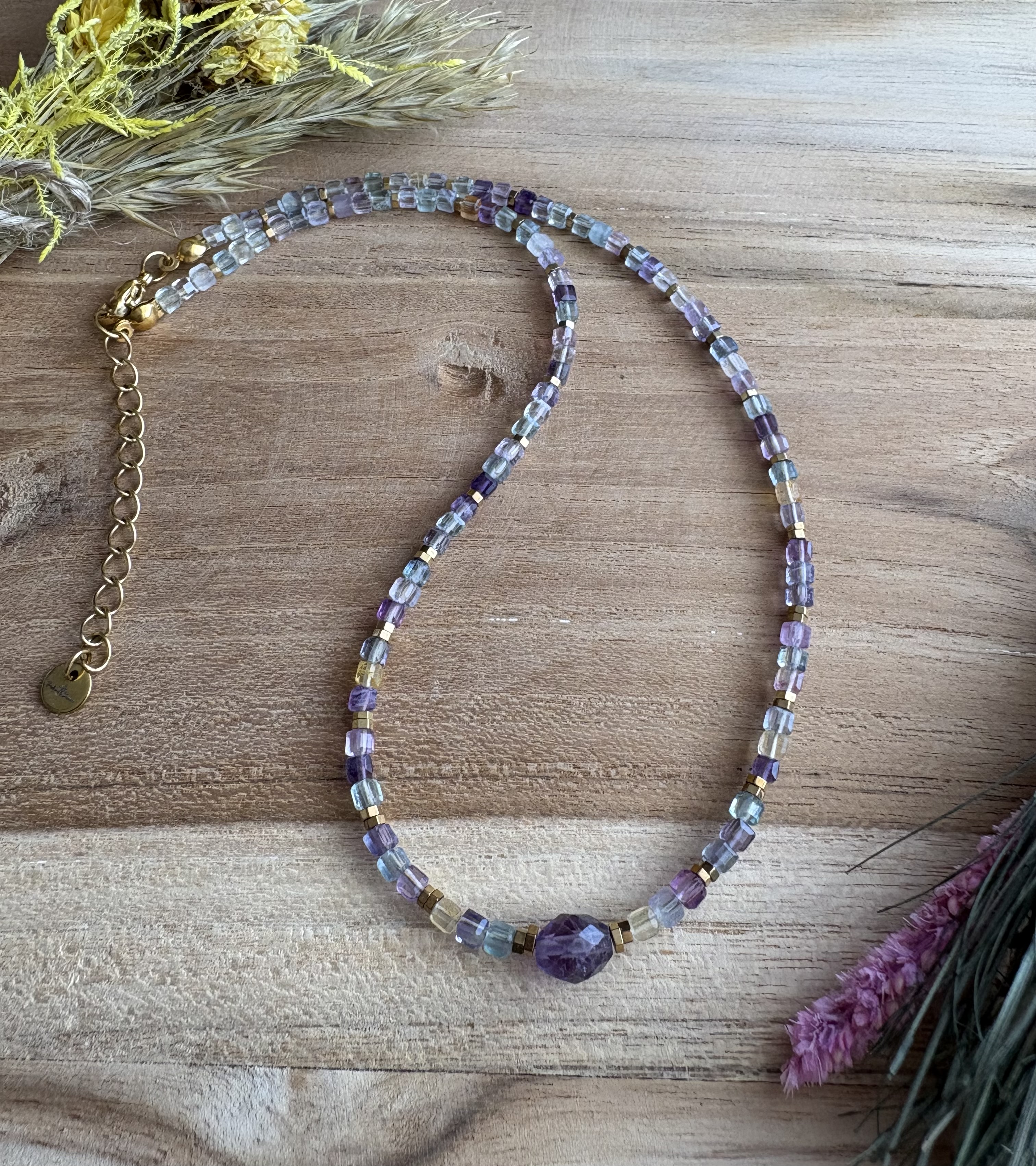 Choker Rainbow Garden