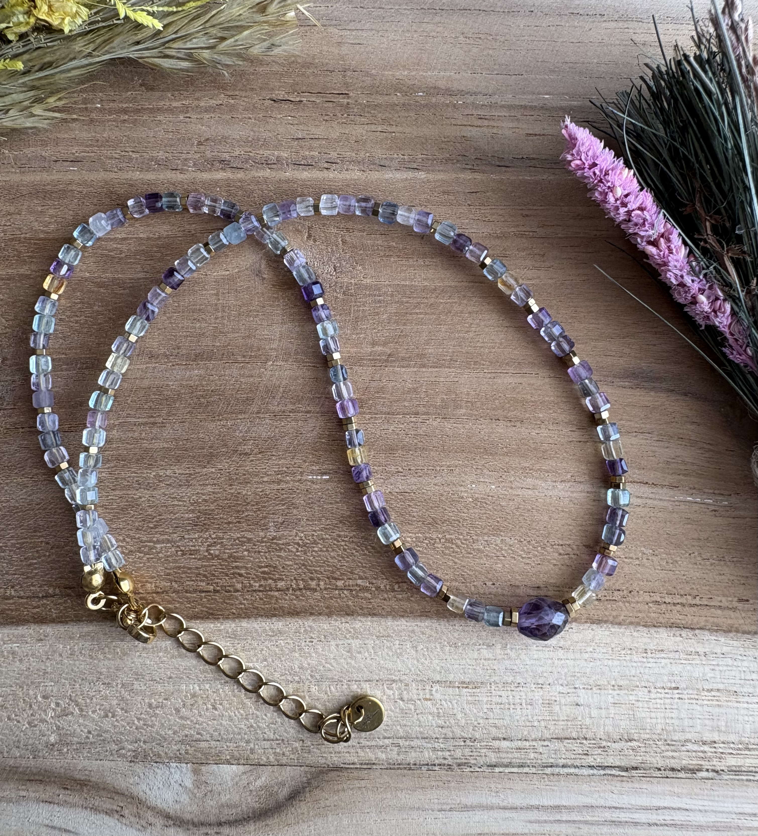 Choker Rainbow Garden