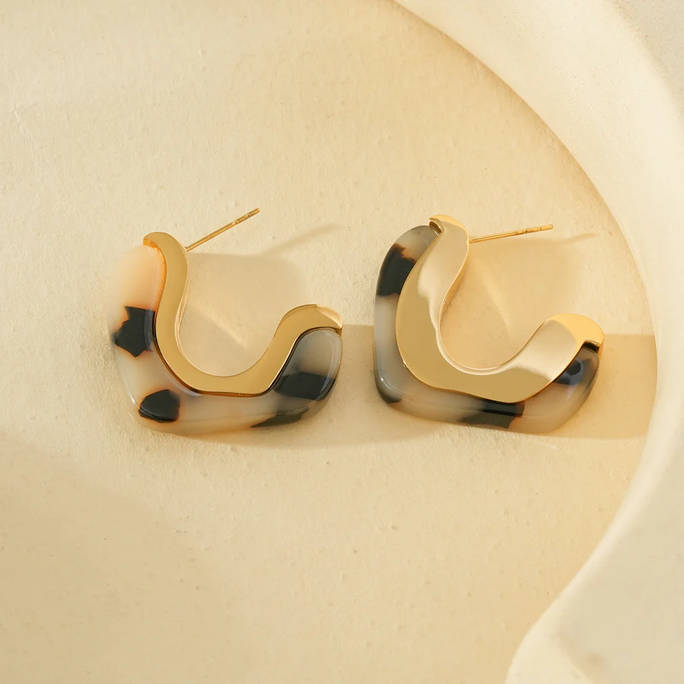 Créoles Carré léopard