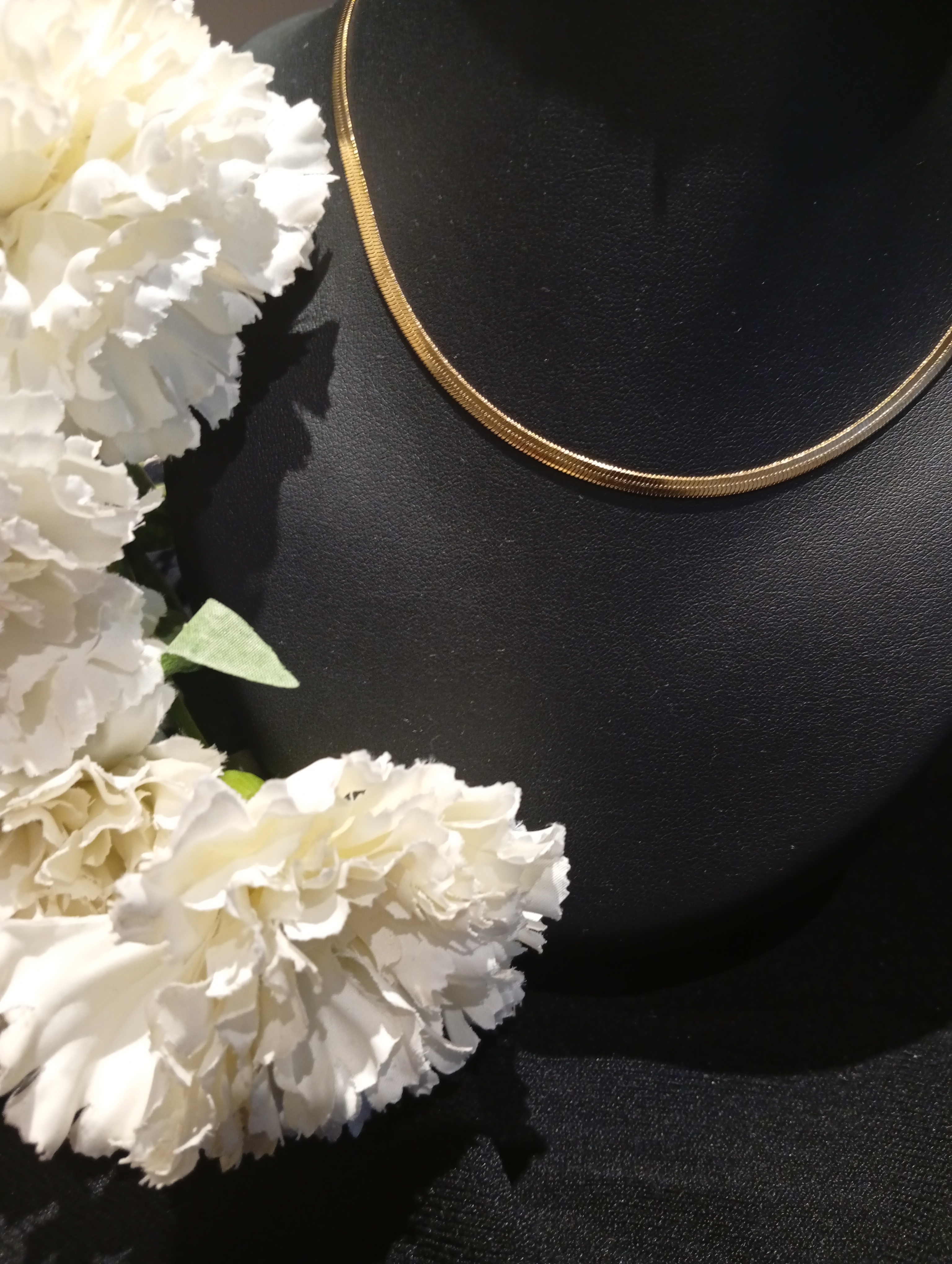 Collier chaine serpentine