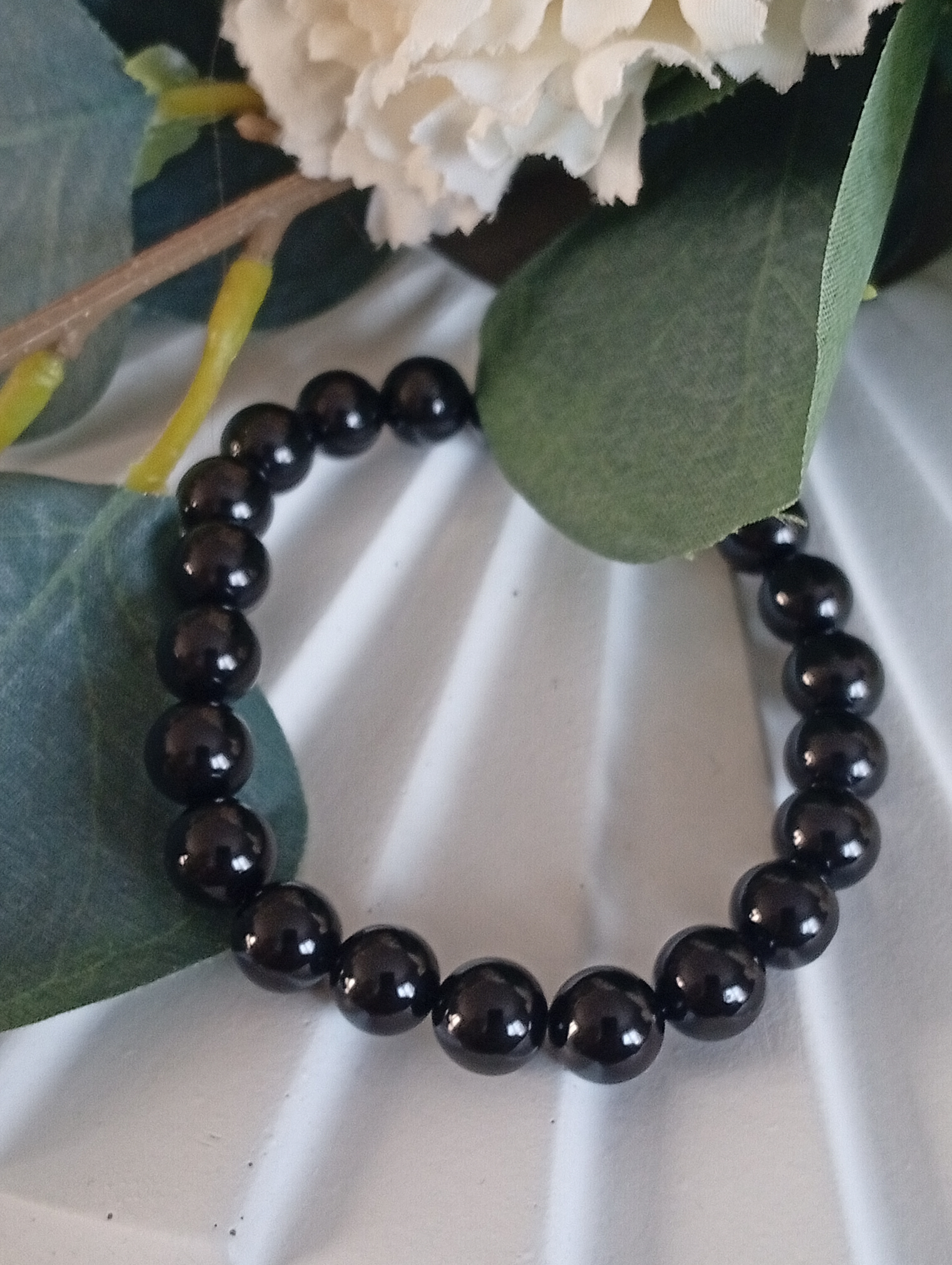 Bracelet Spinelle noir