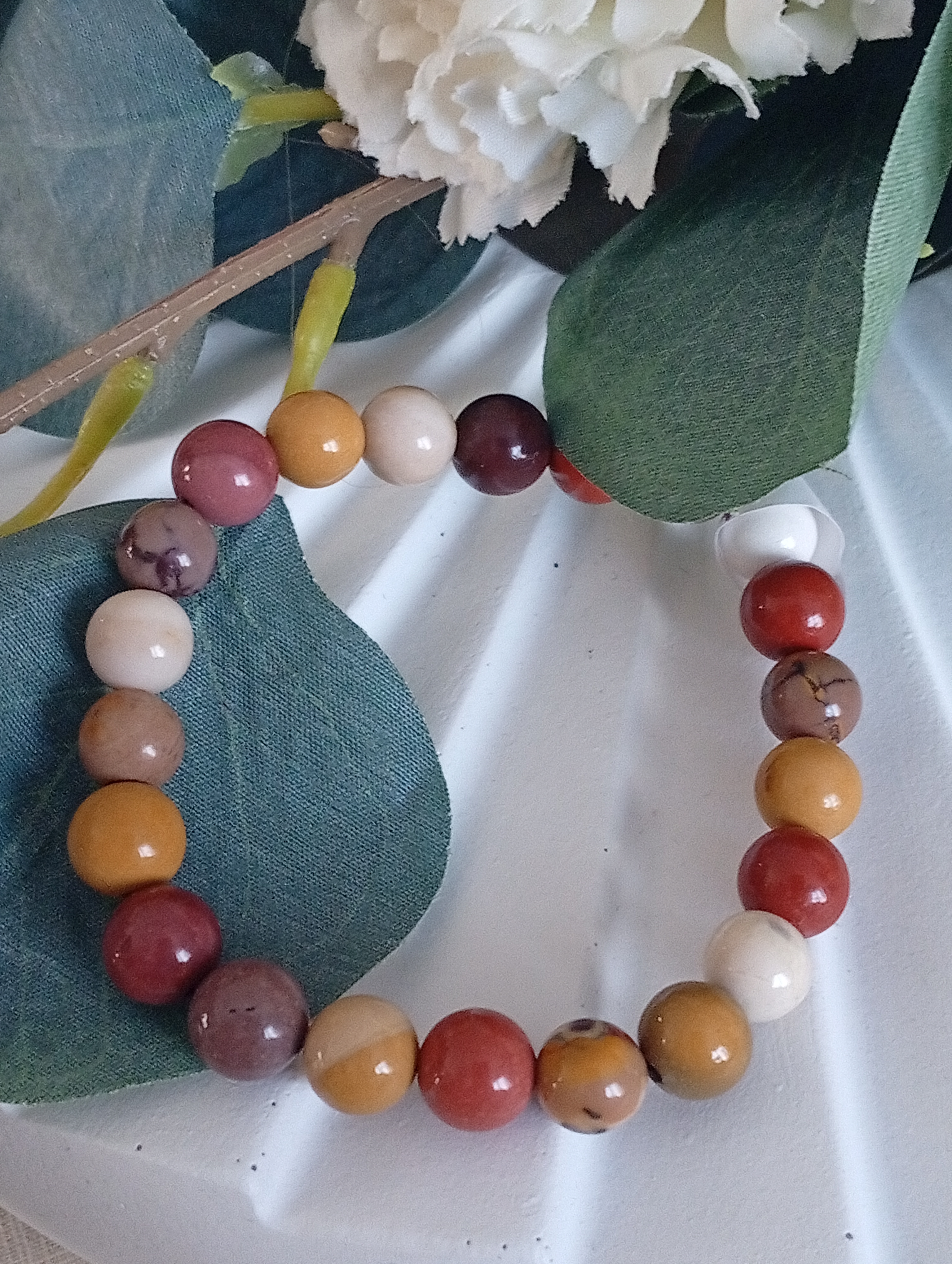 Bracelet Jaspe Mokaite