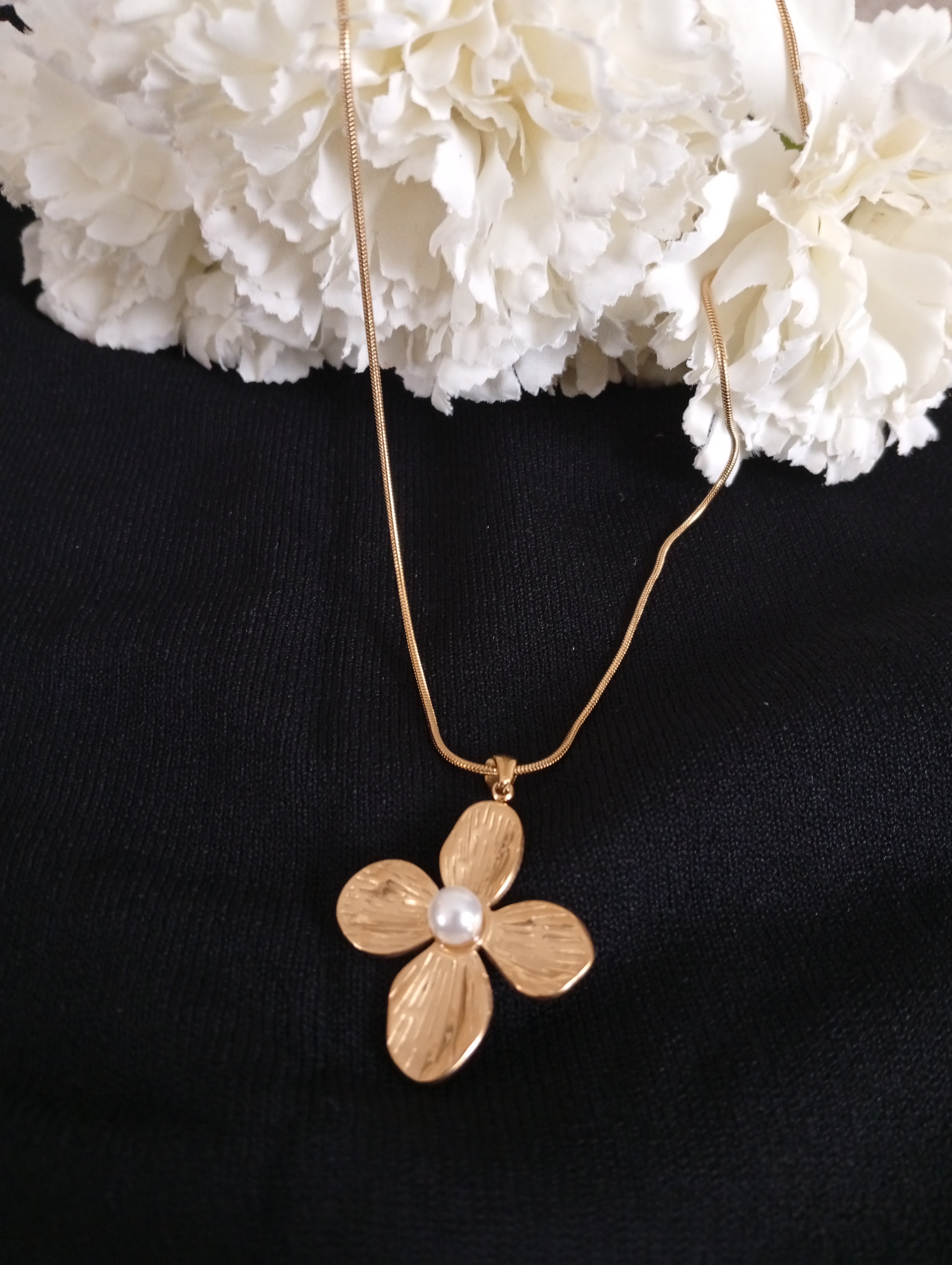 Collier Clochette fleur