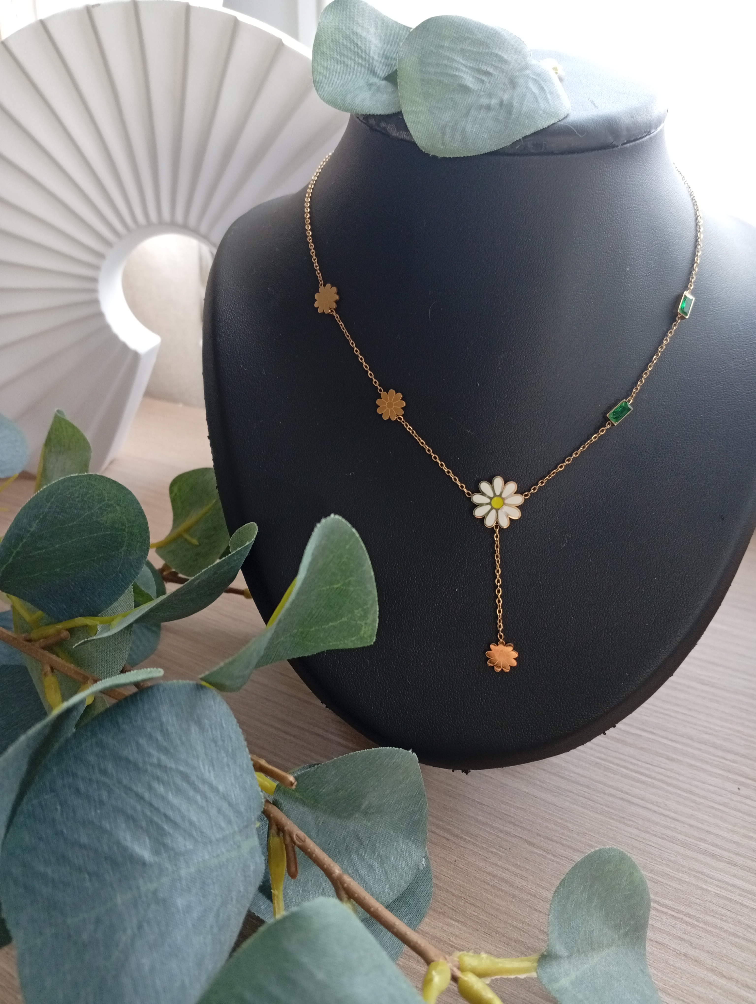 Collier Marguerite forme Y