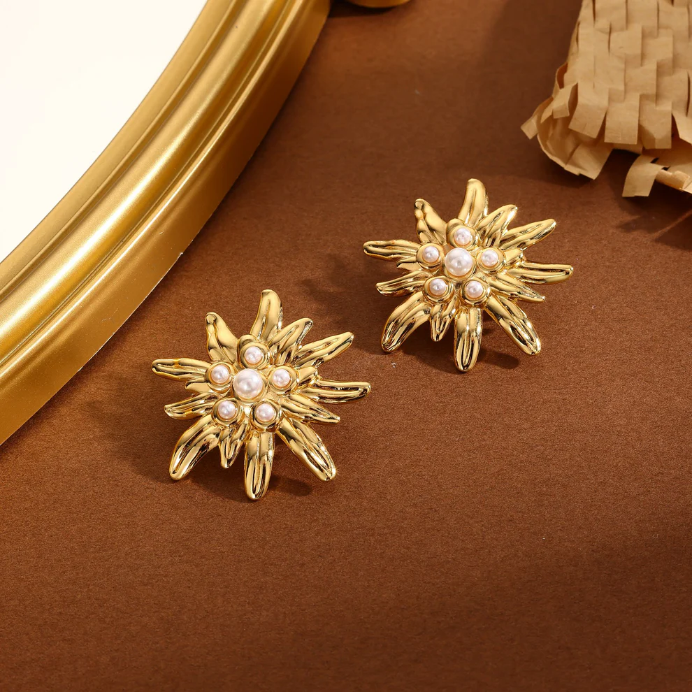 Boucles d'oreilles Soleil