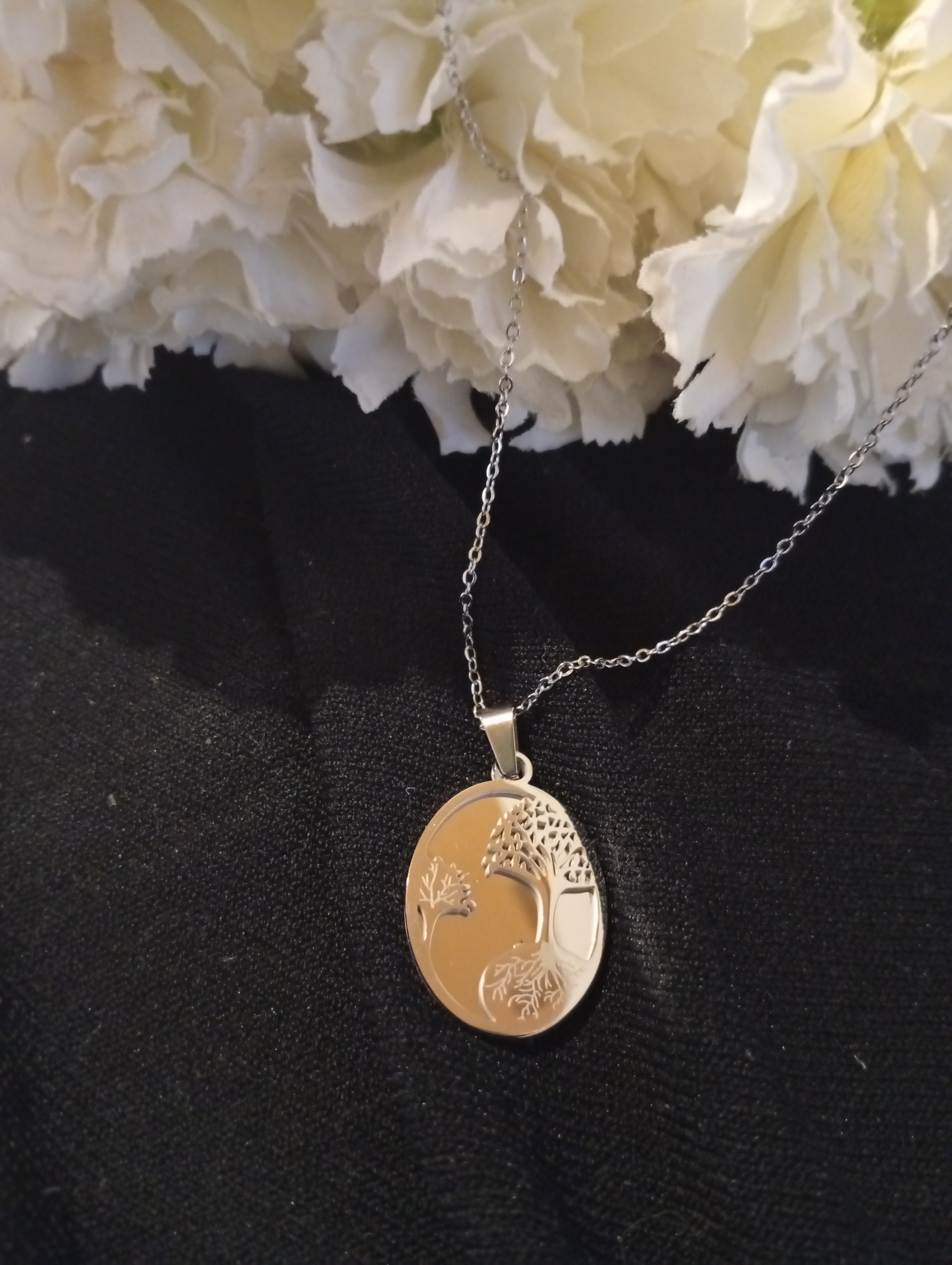 Collier Arbre de vie argenté ou doré