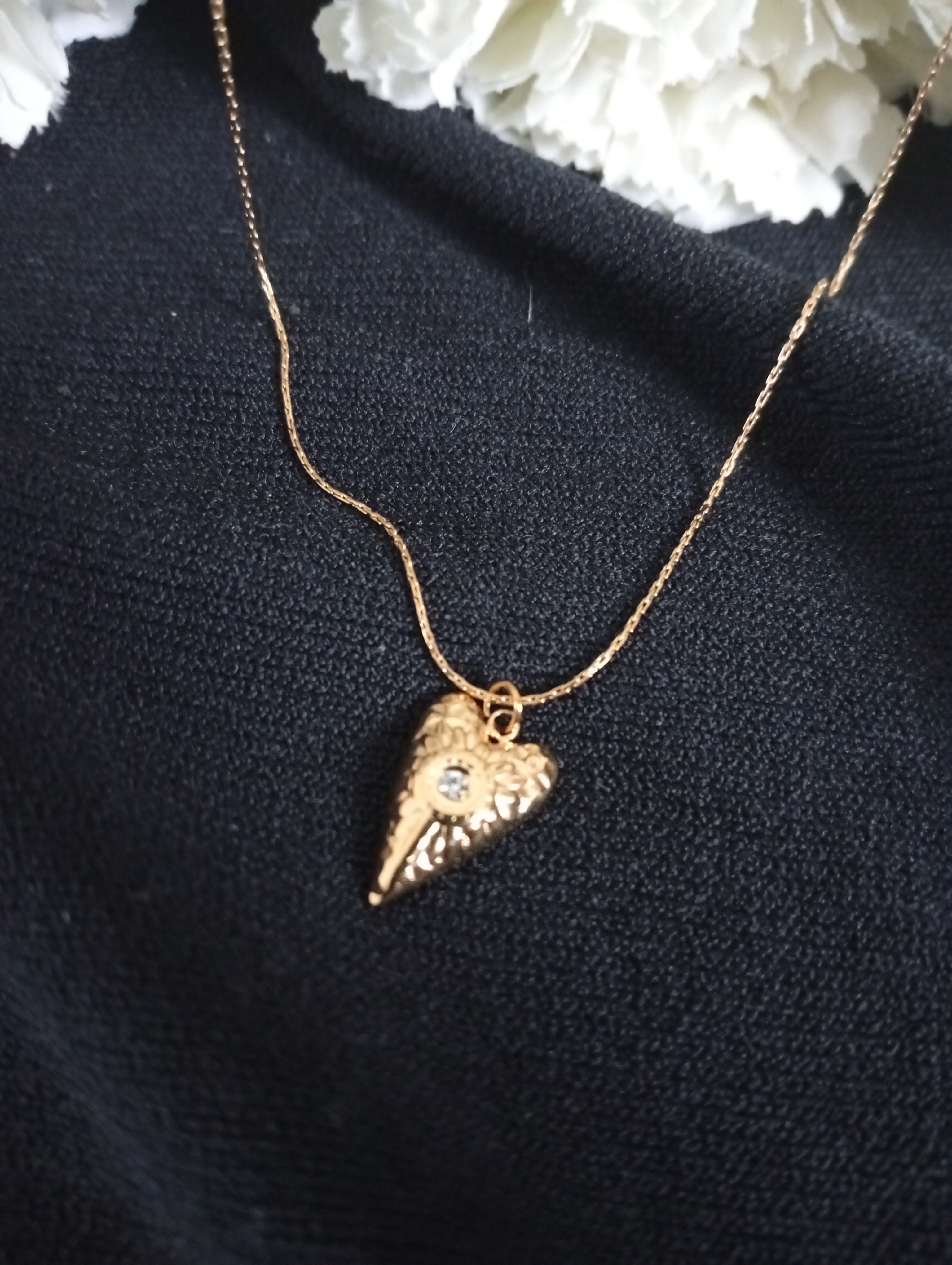 Collier cœur Lily