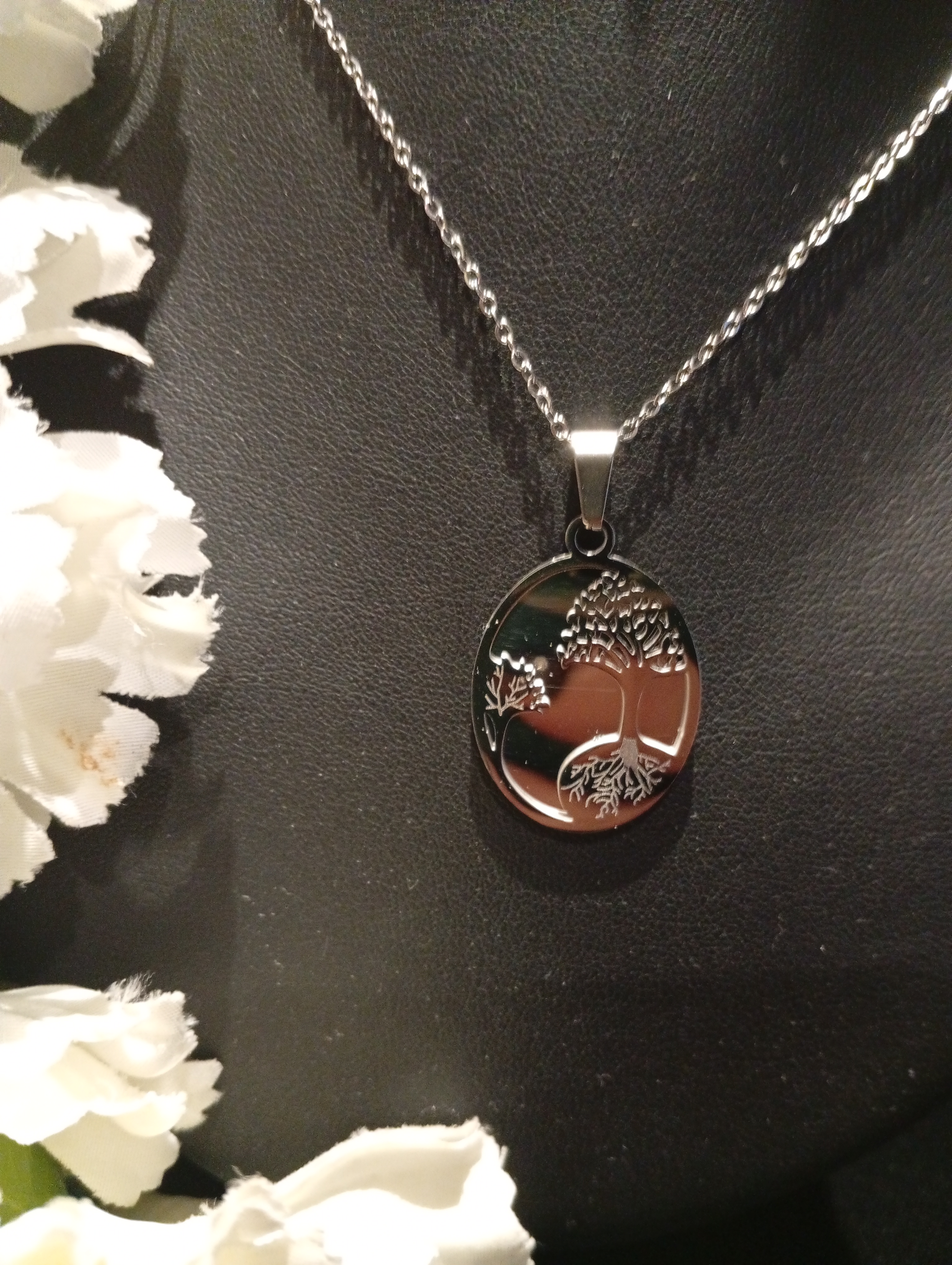 Collier Arbre de vie argenté ou doré