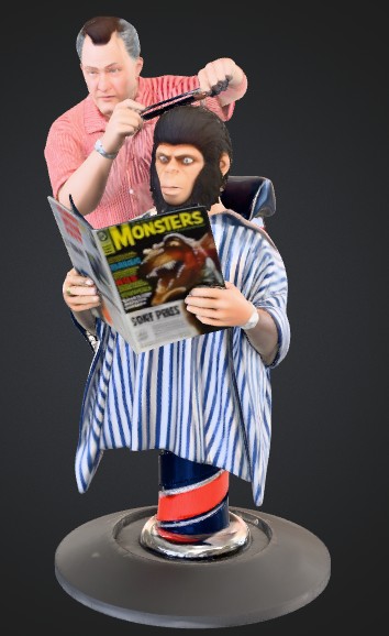 Planet of the Apes Makeup 