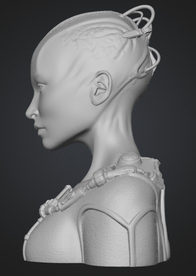 Borg Queen Bust