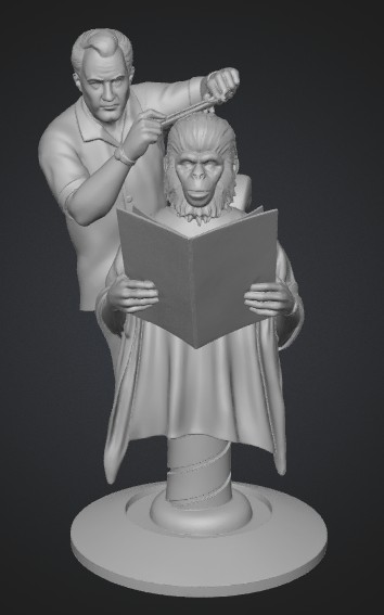 Planet of the Apes Makeup 