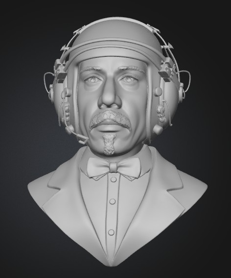 Gaff Bust from Blade Runner