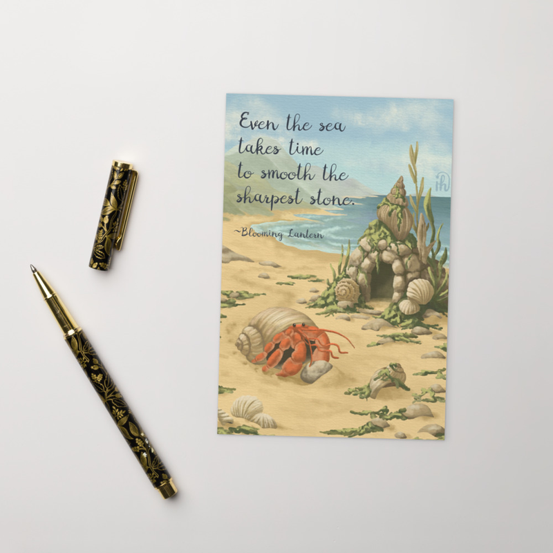 Standard Postcard - "Even the Sea"