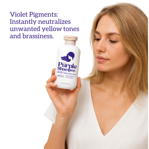 GIQIR PURPLE SHAMPOO & HAIRMASK SET