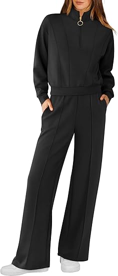Black Women's Tracksuit Set