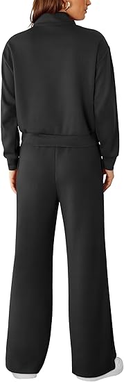 Black Women's Tracksuit Set