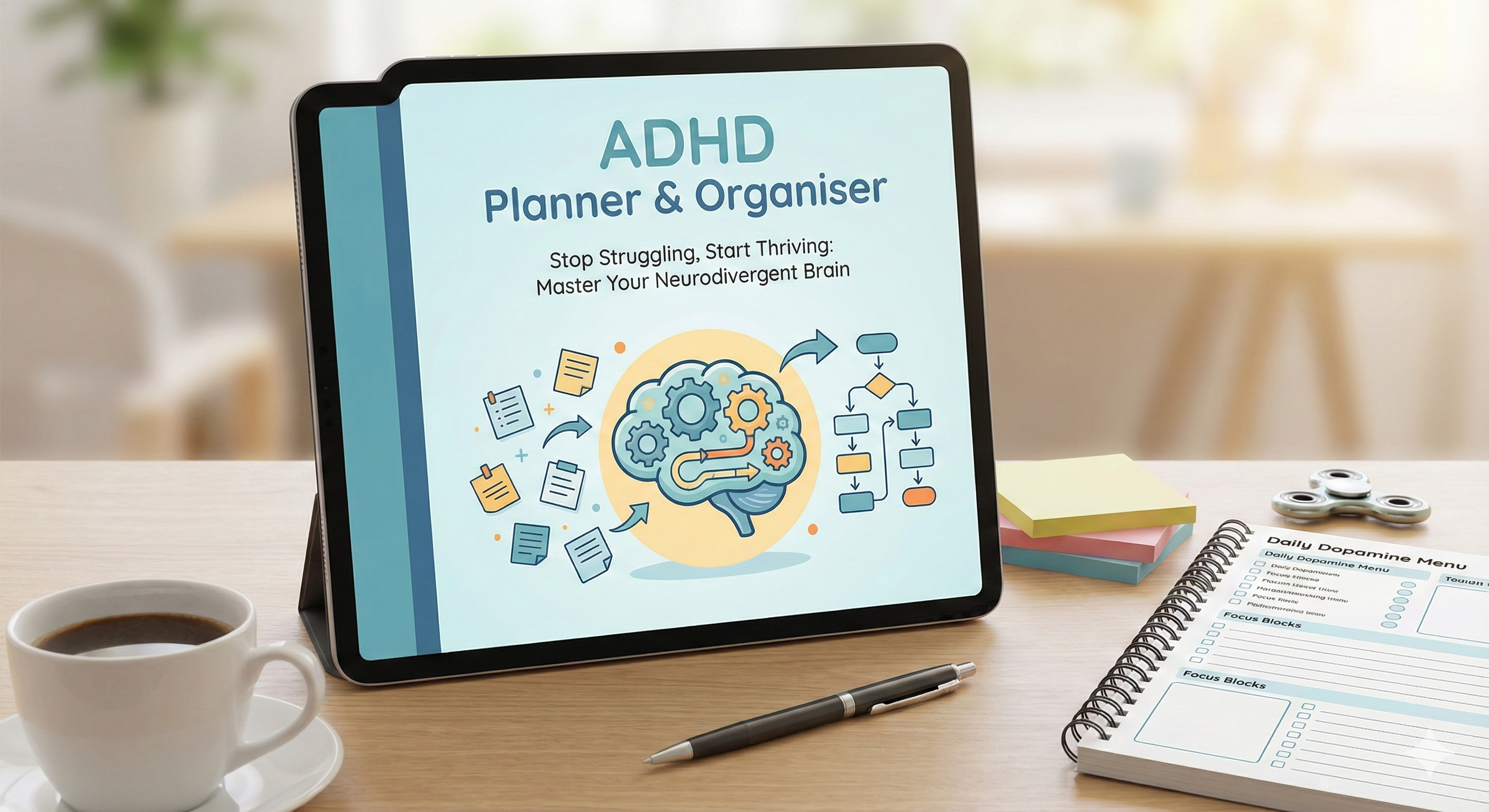 ADHD Planner & Organiser - Ebook