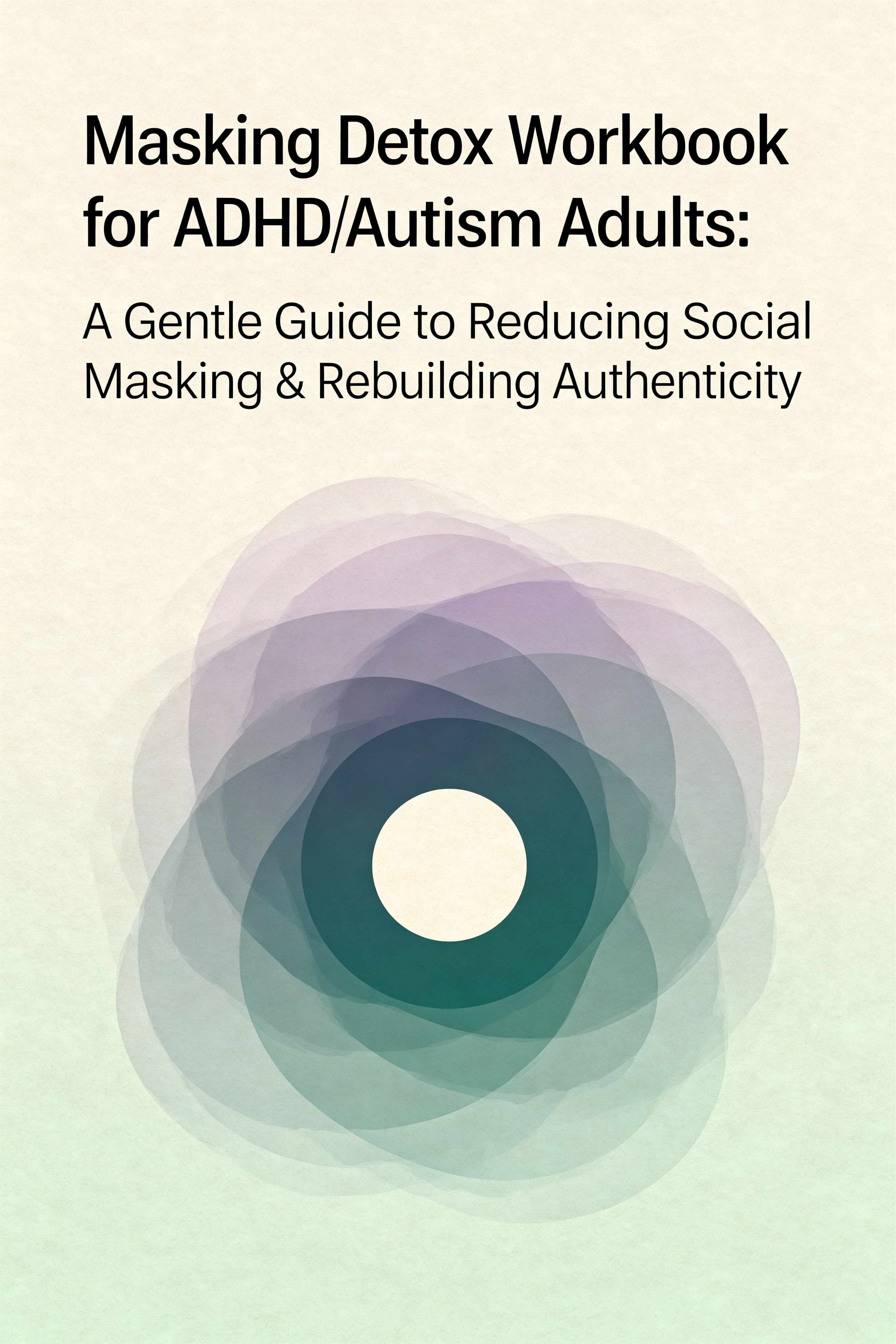 Masking Detox Workbook for ADHD/Autism Adults - Ebook