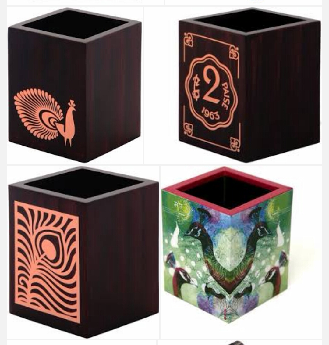 Handcrafted Decorative Pen Holders