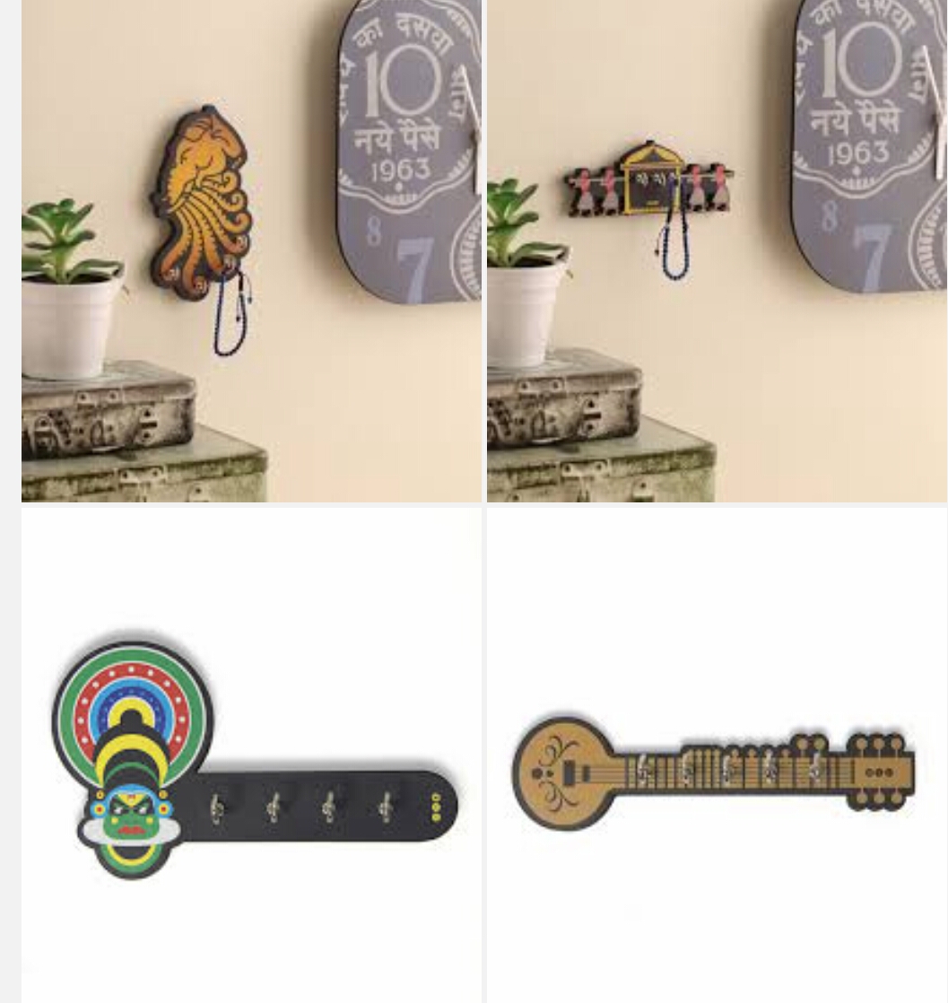 Colorful Decorative Key Holder