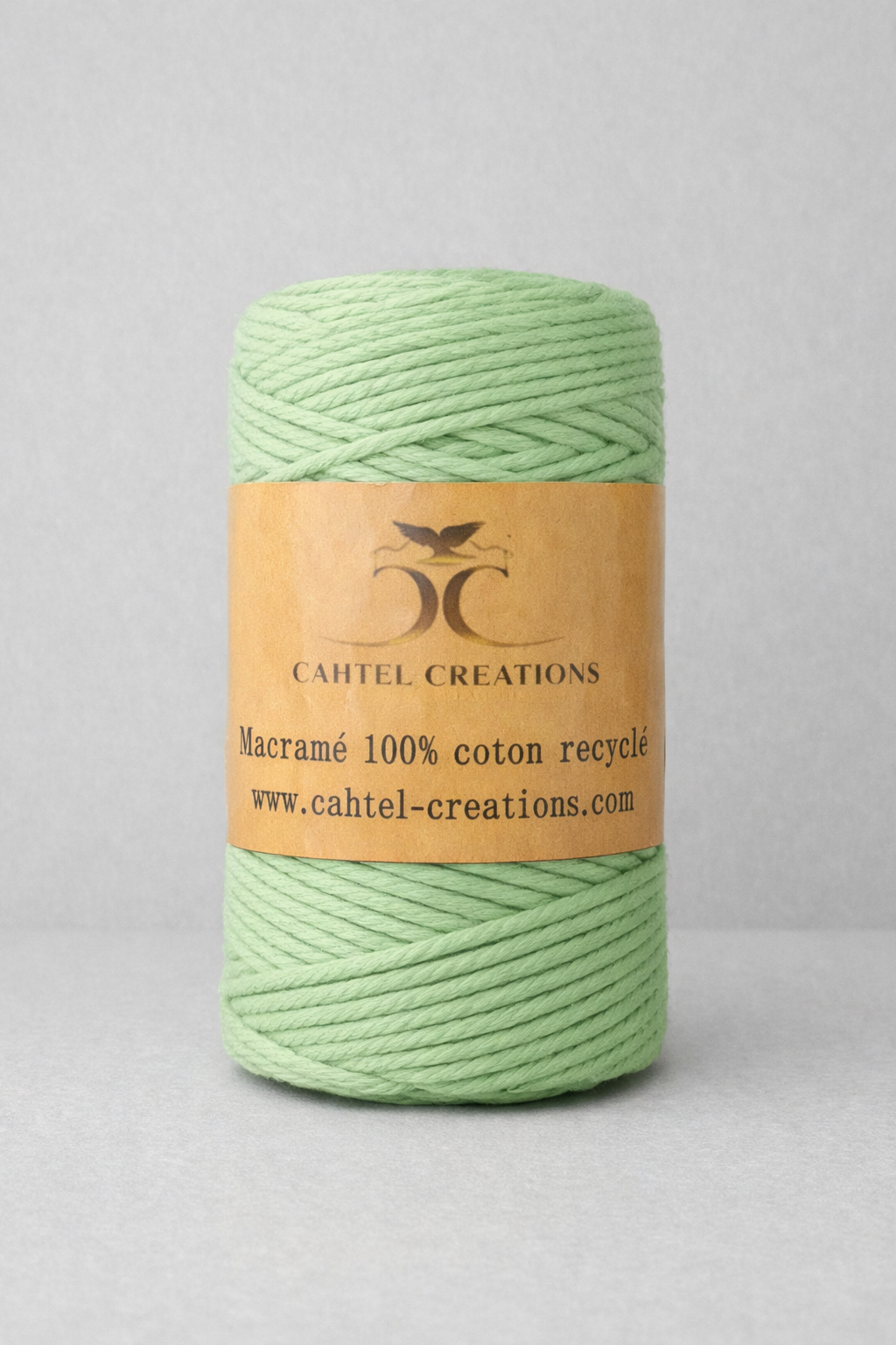 Fil macramé 100% coton recyclé 3mm