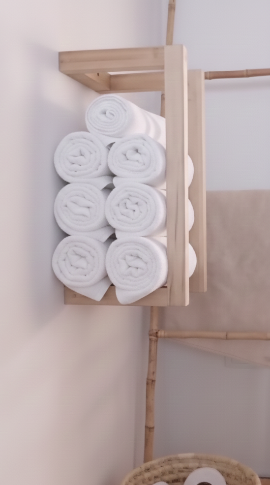 Toallero de Madera Minimalista