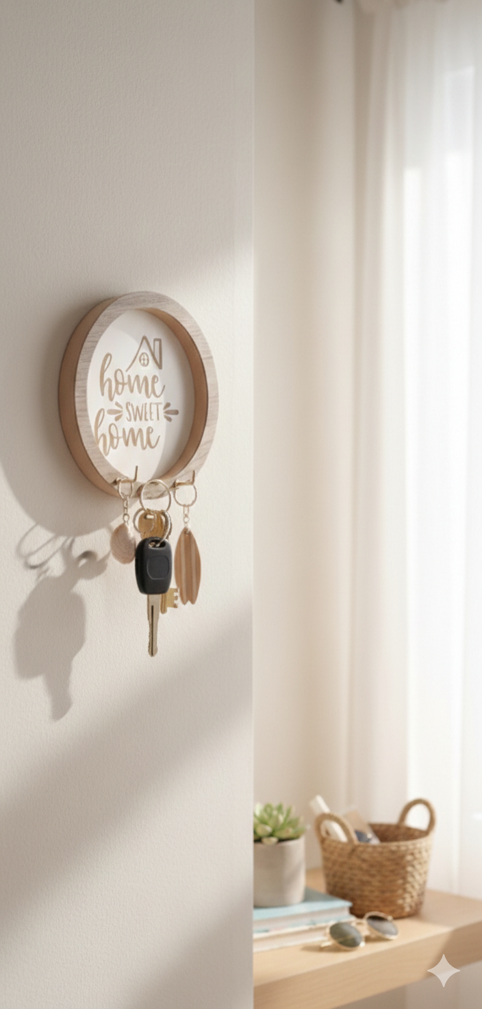 Portallaves "Home sweet home" 