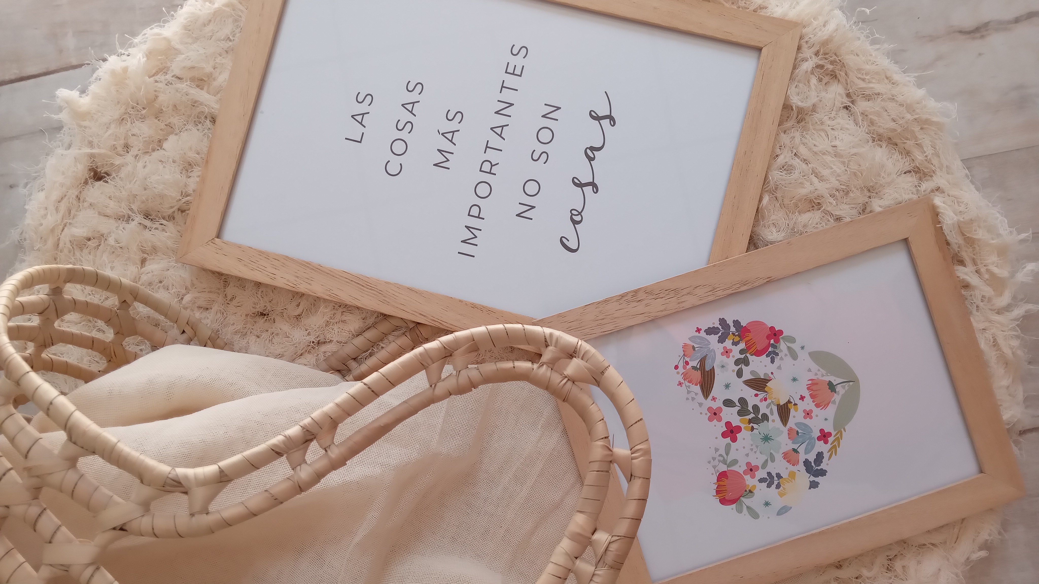 Cuadros Decorativos con Frases e Imágenes – Marco de Madera Kiri