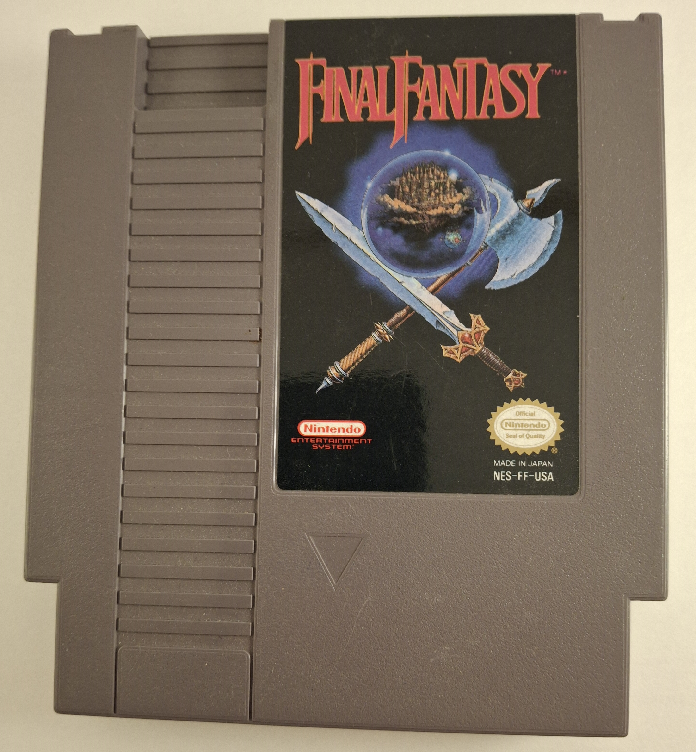 Final Fantasy NES Game Cartridge