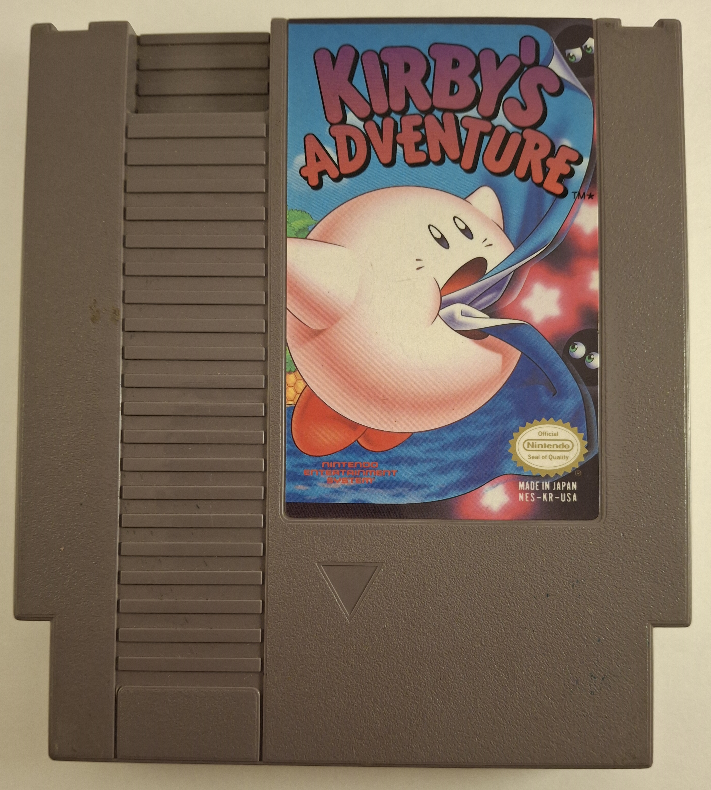 Kirby's Adventure NES Cartridge