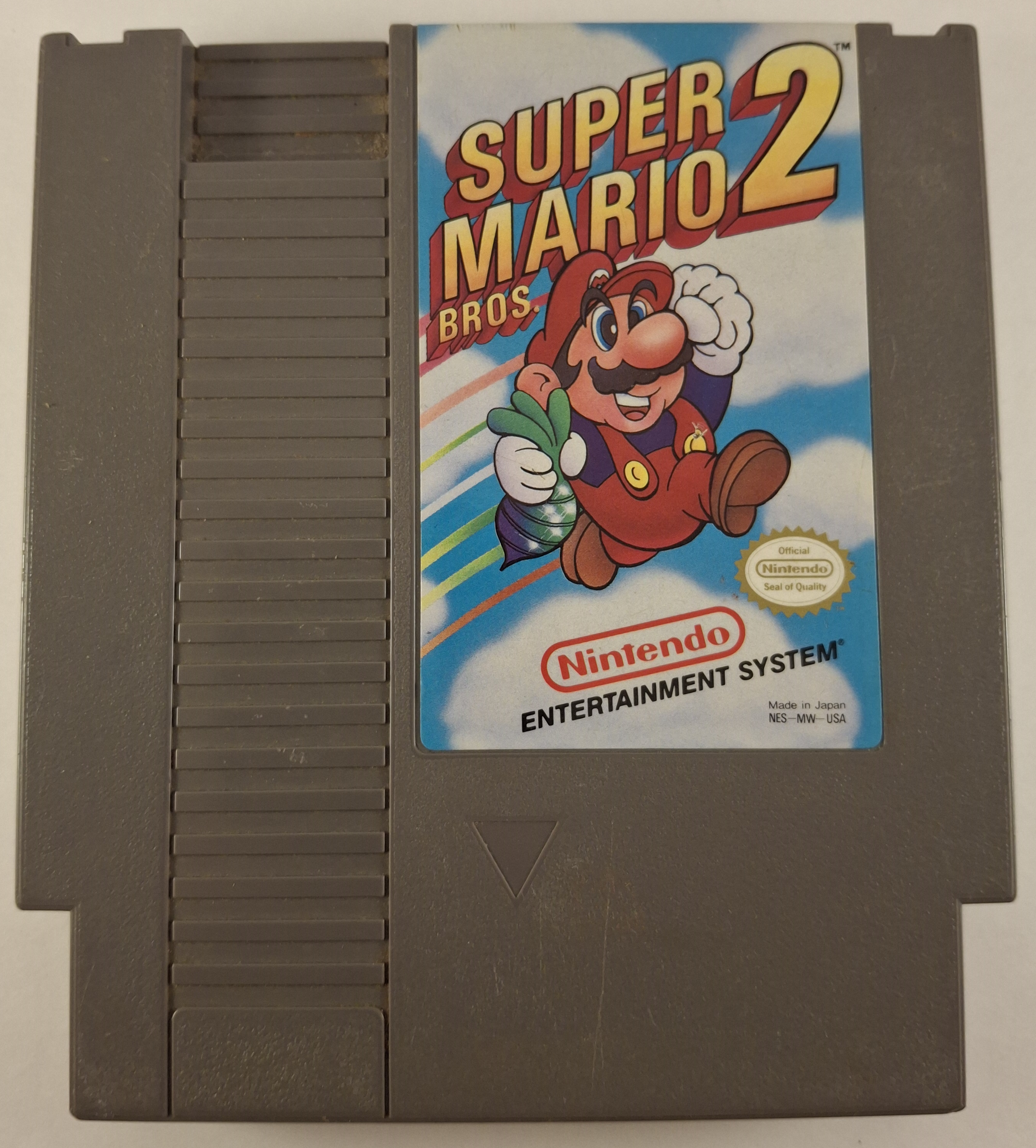 Super Mario Bros. 2 NES Game Cartridge