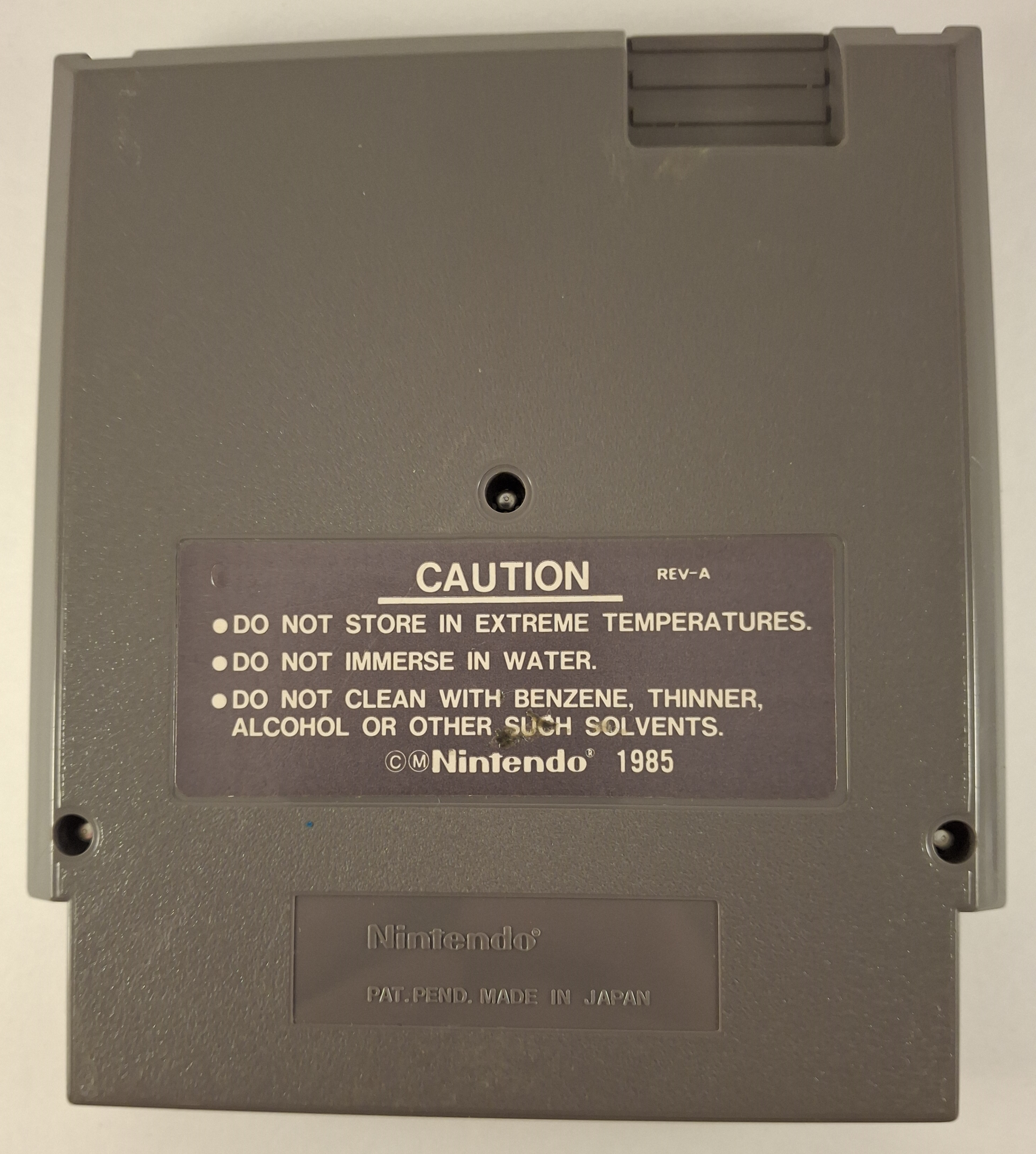 Skate or Die NES Game Cartridge