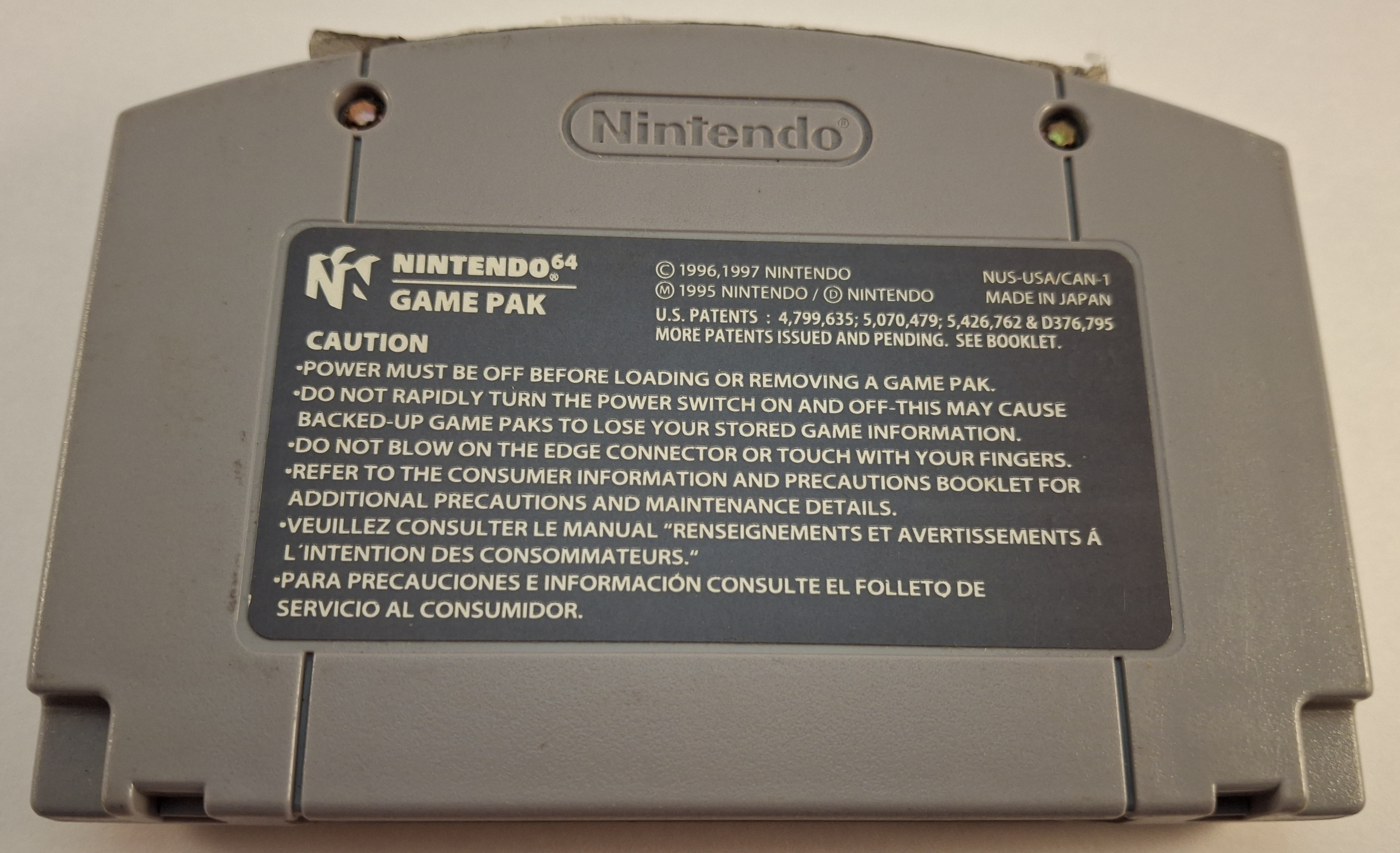 The Legend of Zelda: Ocarina of Time (Nintendo 64 Cartridge)