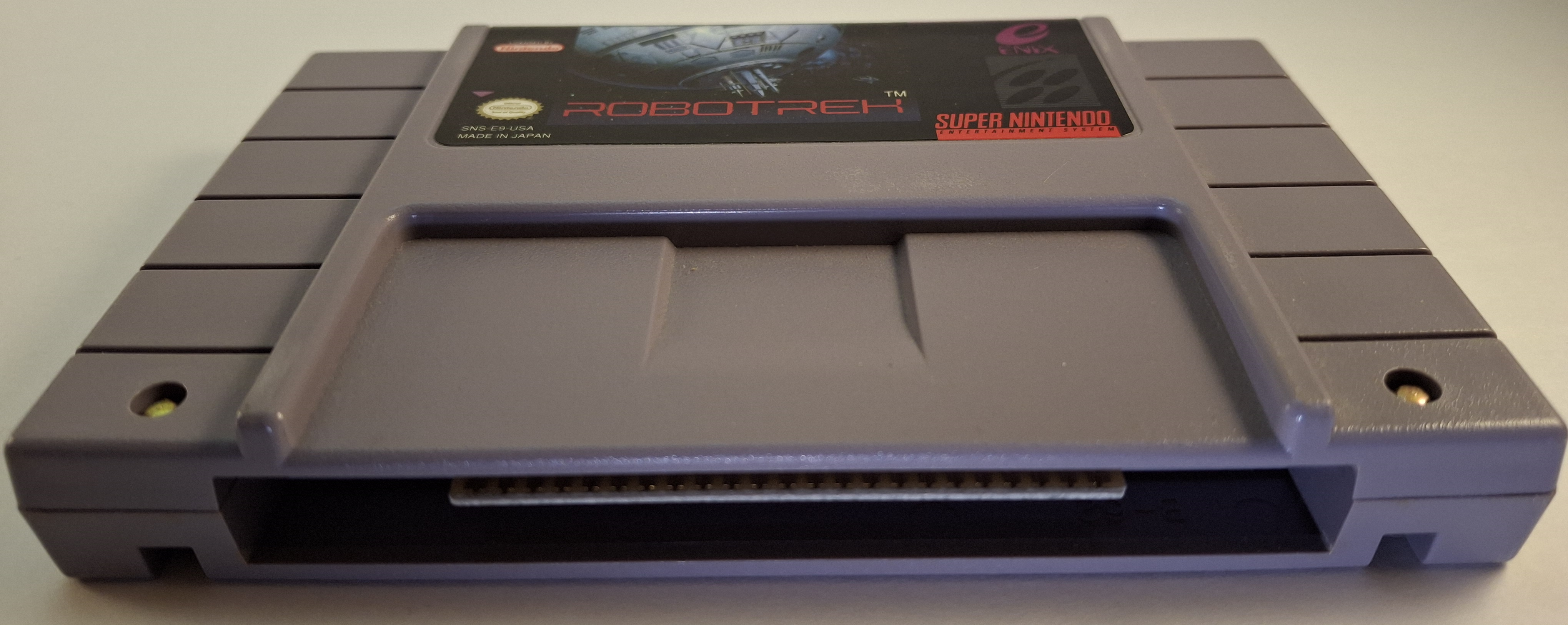 Robotrek SNES Game Cartridge
