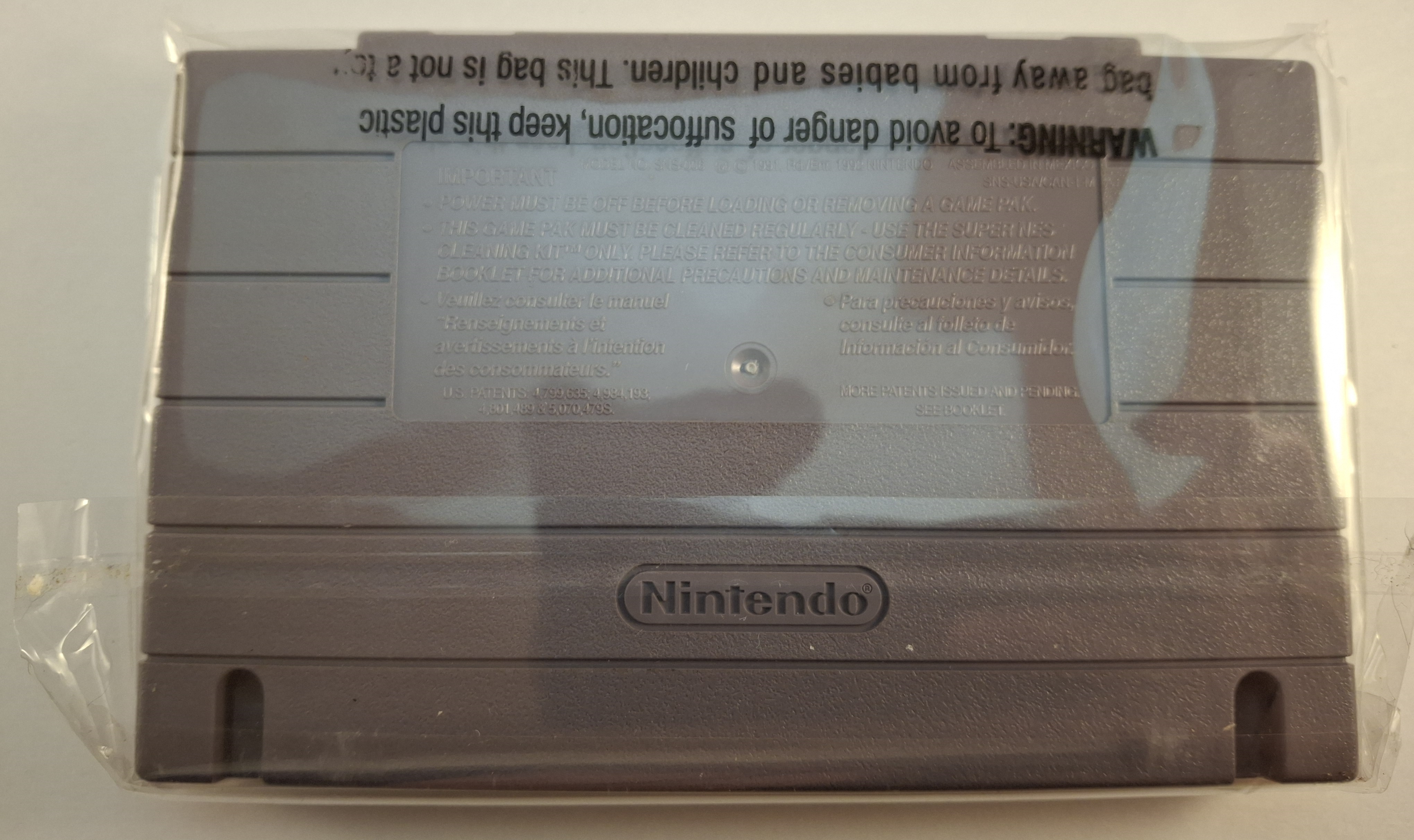 Super Castlevania IV SNES Cartridge