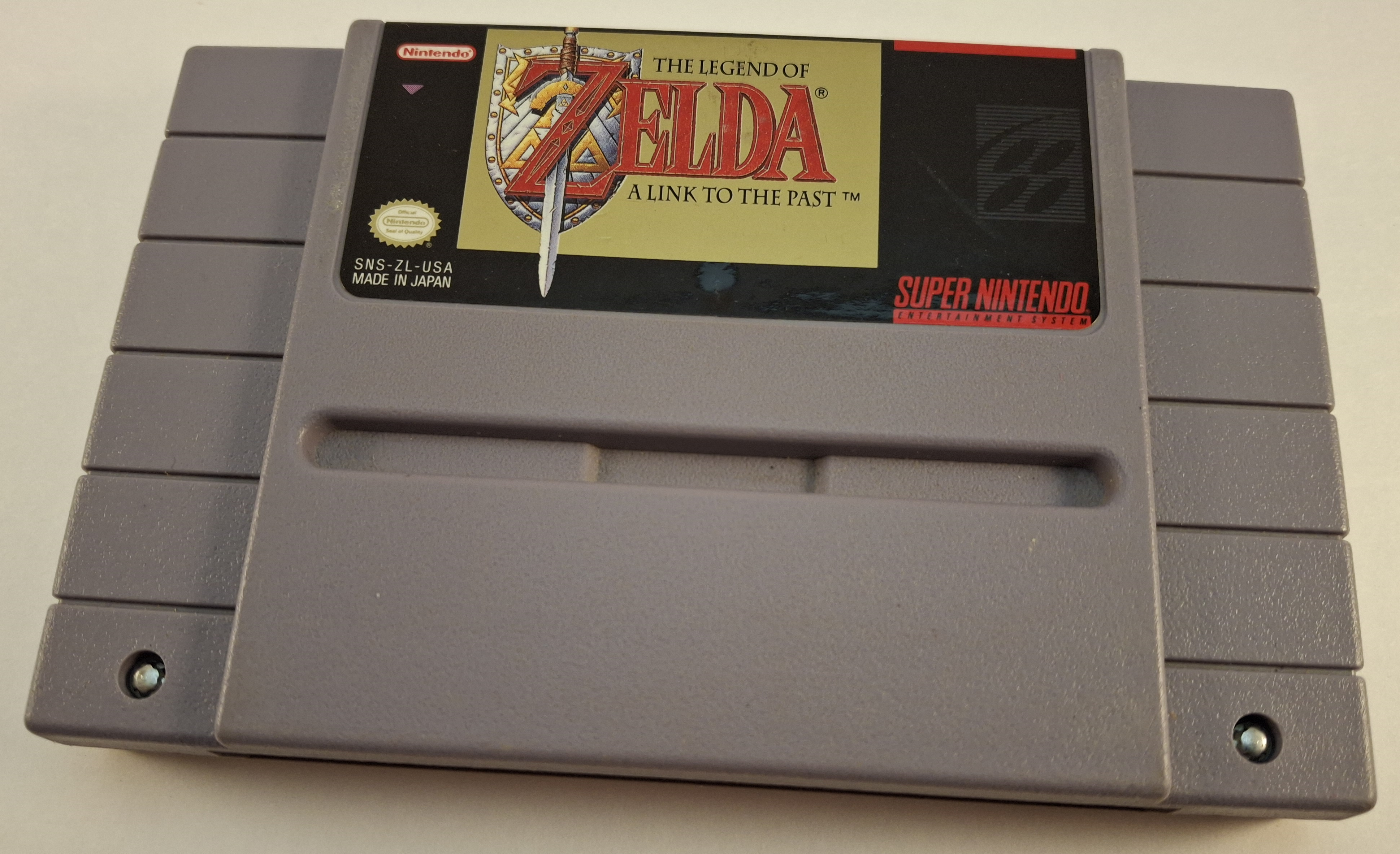 The Legend of Zelda: A Link to the Past SNES Cartridge