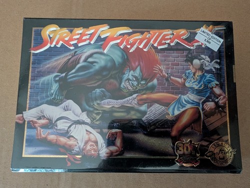 Street Fighter 2 II MISB (Sealed) 30th Anniversary Legacy Cartridge SNES Iam8bit