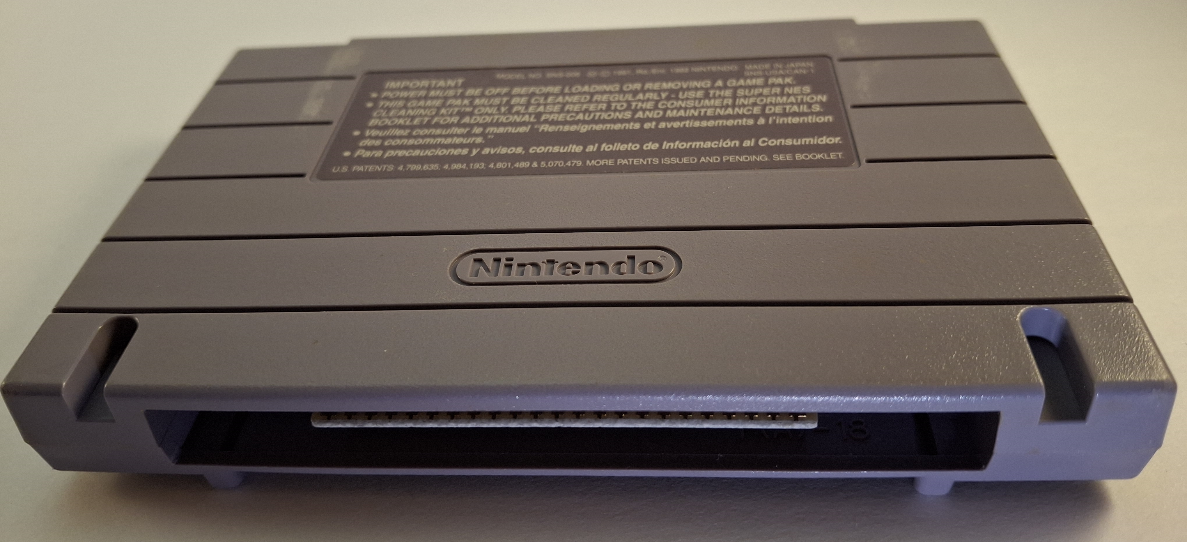 Robotrek SNES Game Cartridge