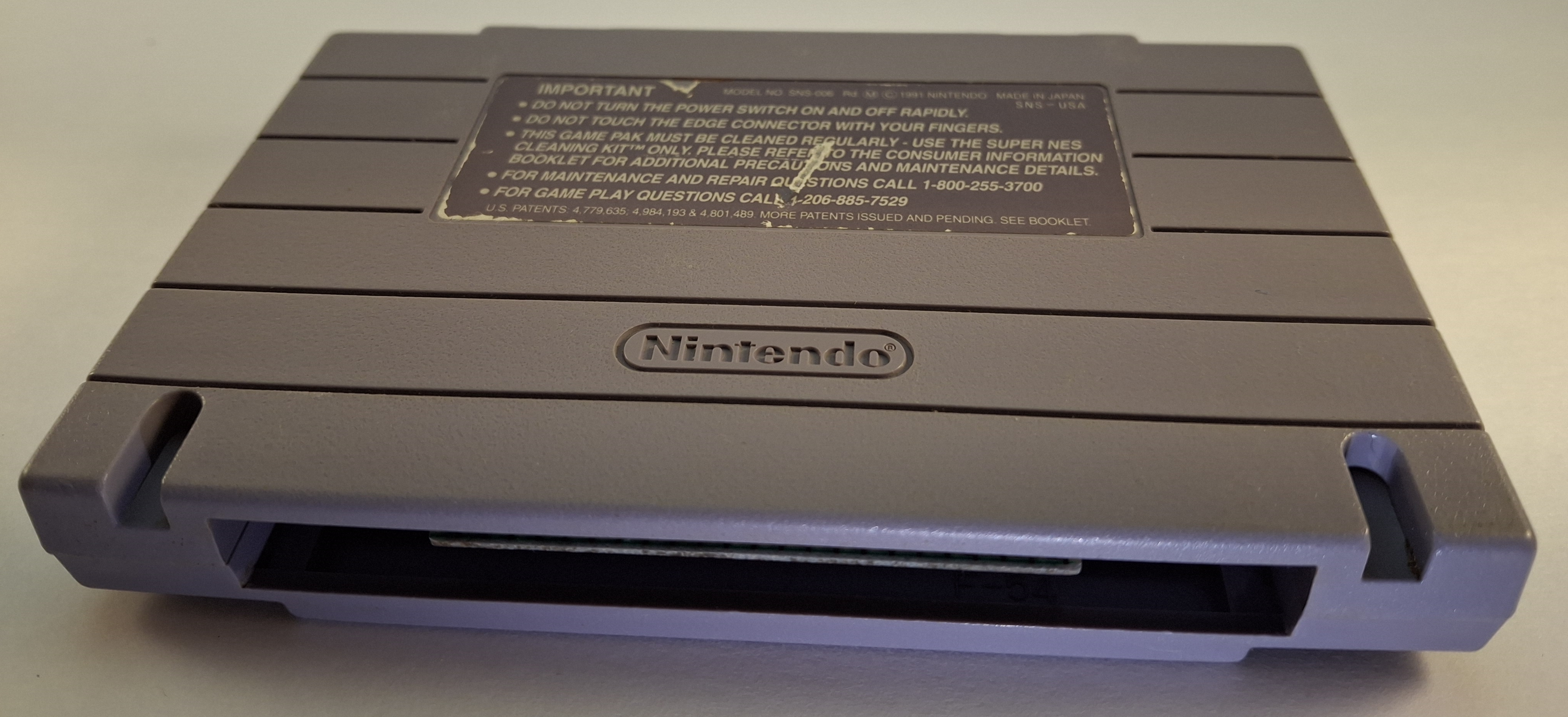 Super Ghouls 'n Ghosts (SNES Cartridge)