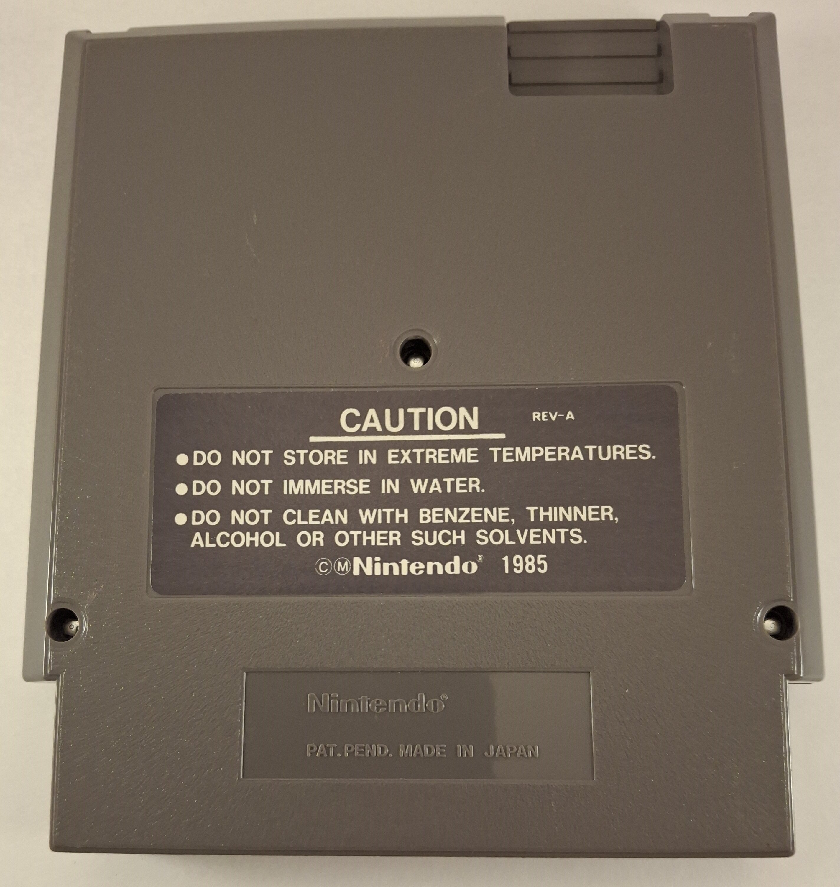 Star Wars NES Game Cartridge
