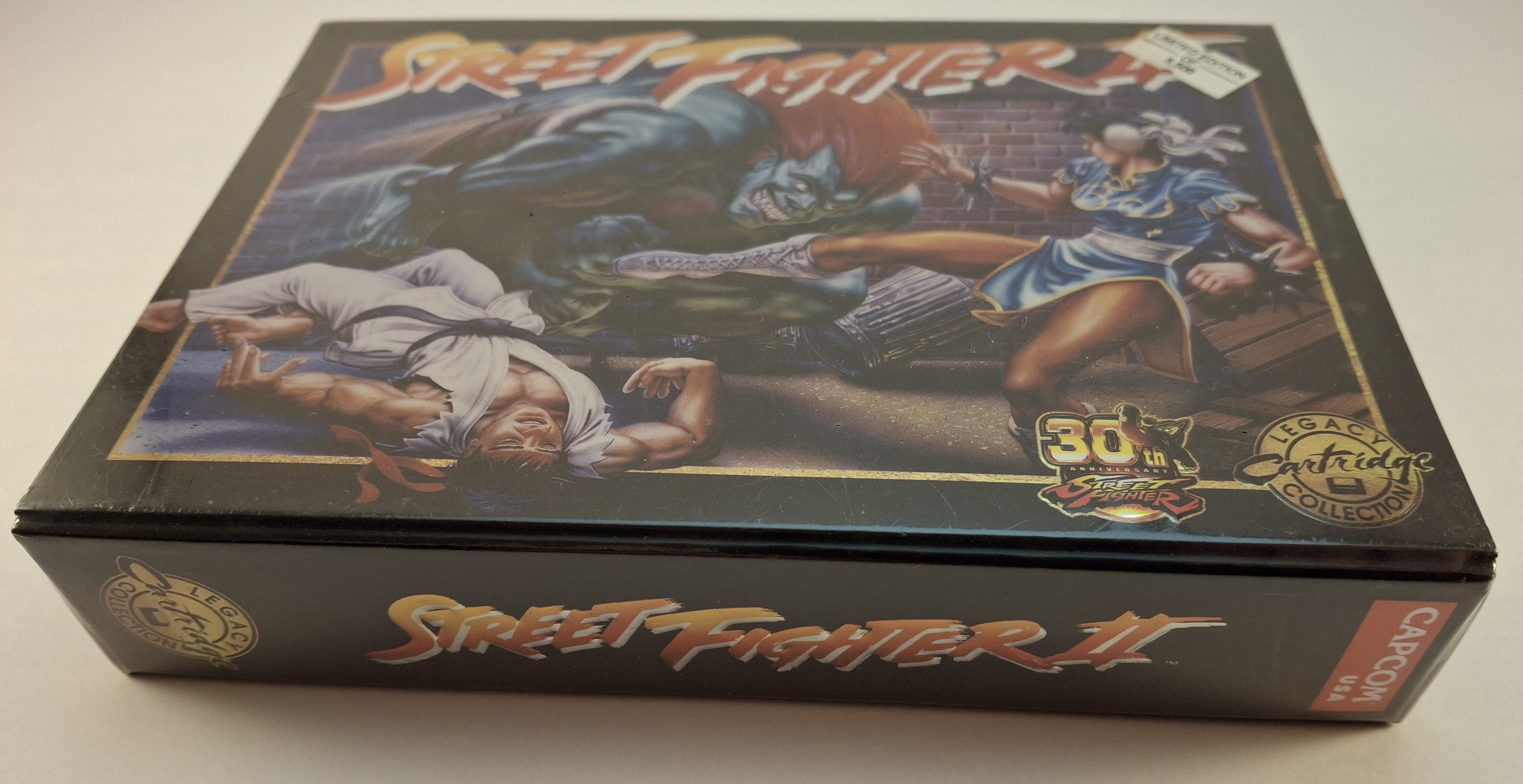 Street Fighter 2 II MISB (Sealed) 30th Anniversary Legacy Cartridge SNES Iam8bit