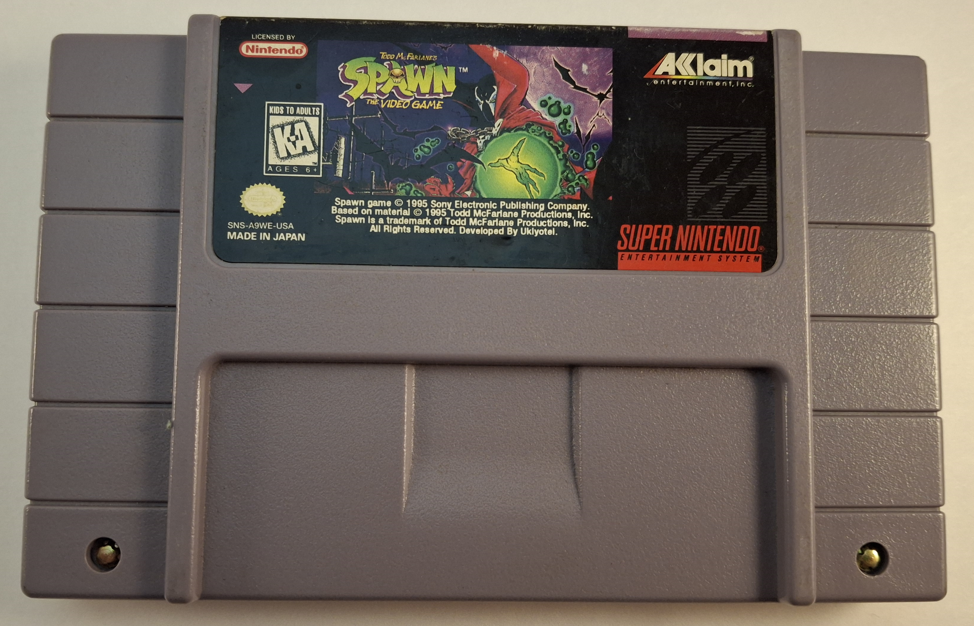 Spawn: The Video Game (Super Nintendo)