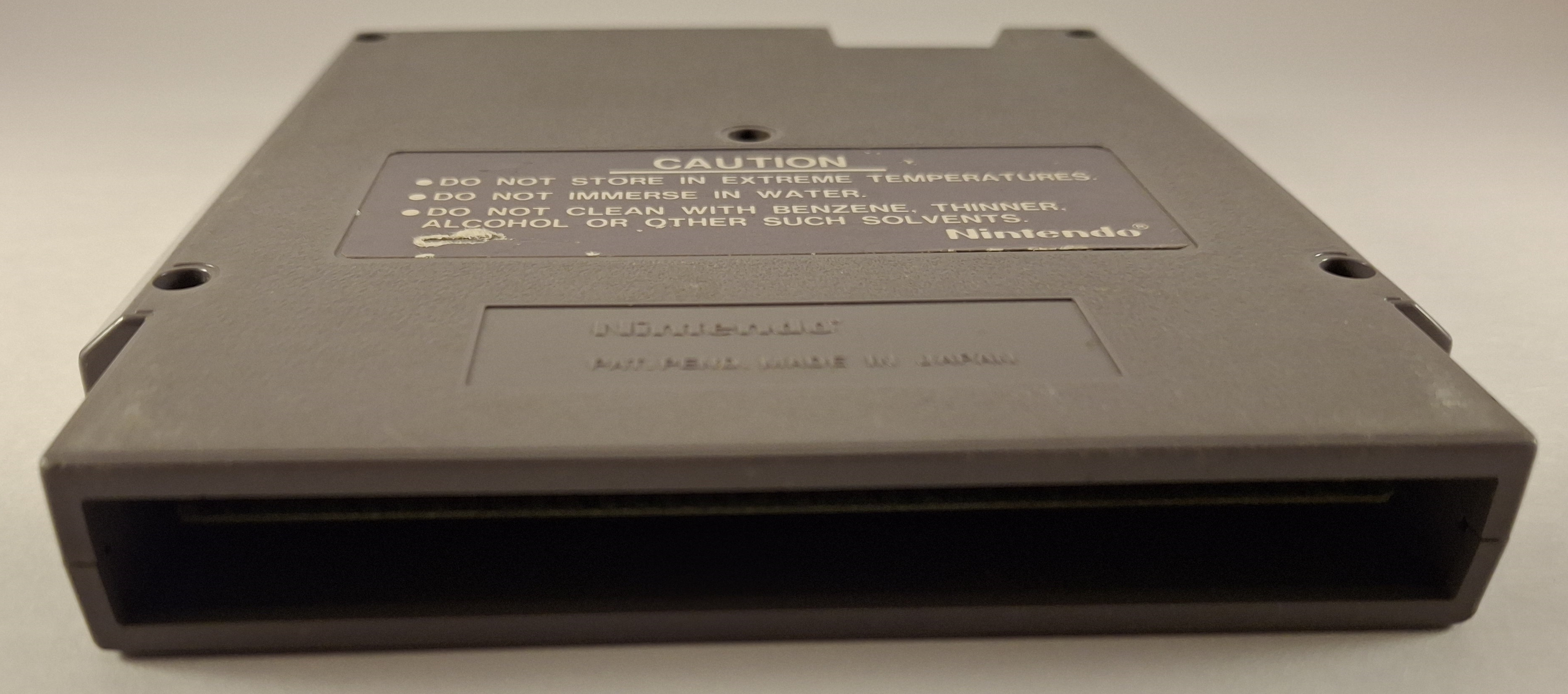 Slalom NES Game Cartridge