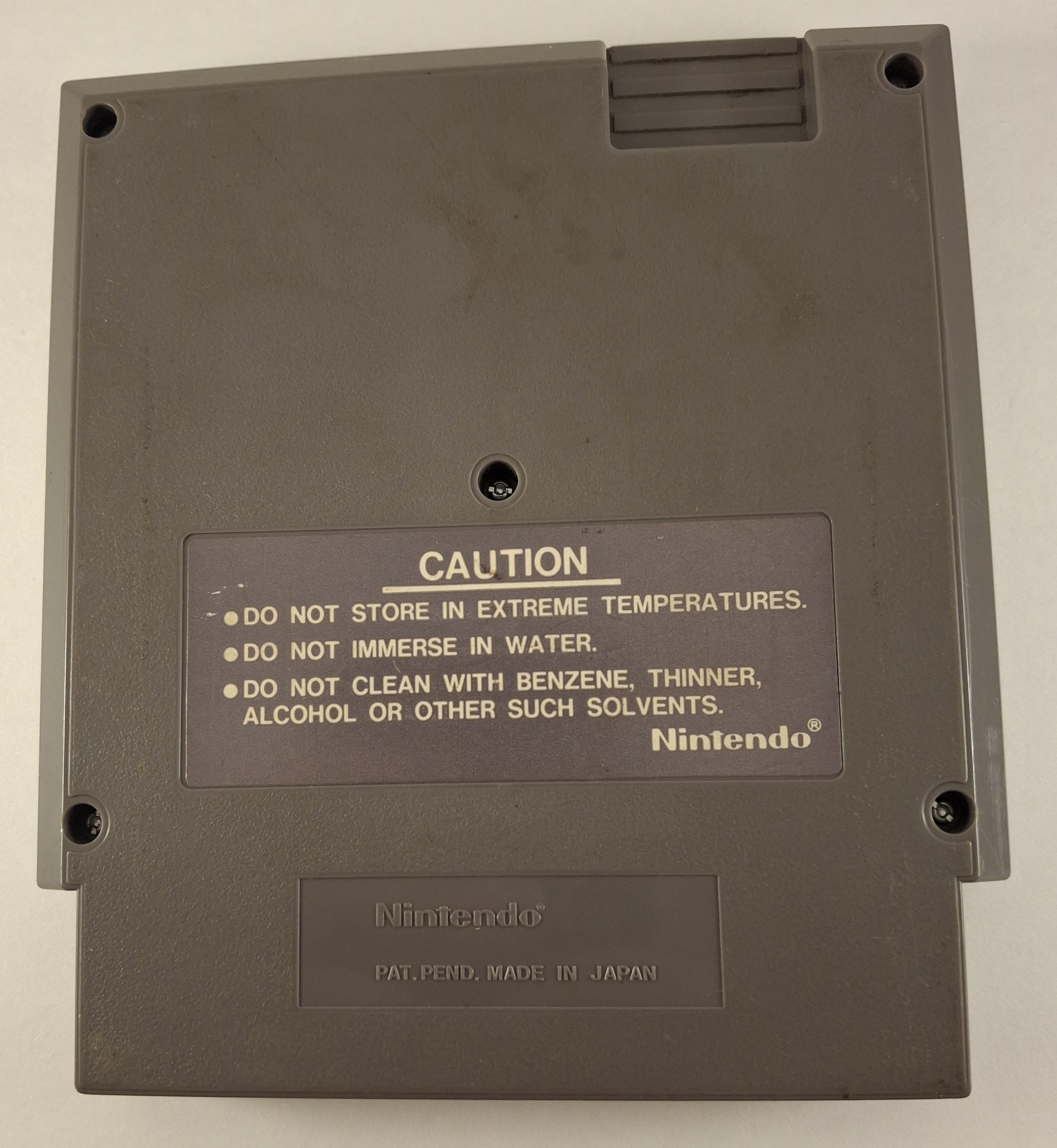 Super Mario Bros. NES Cartridge