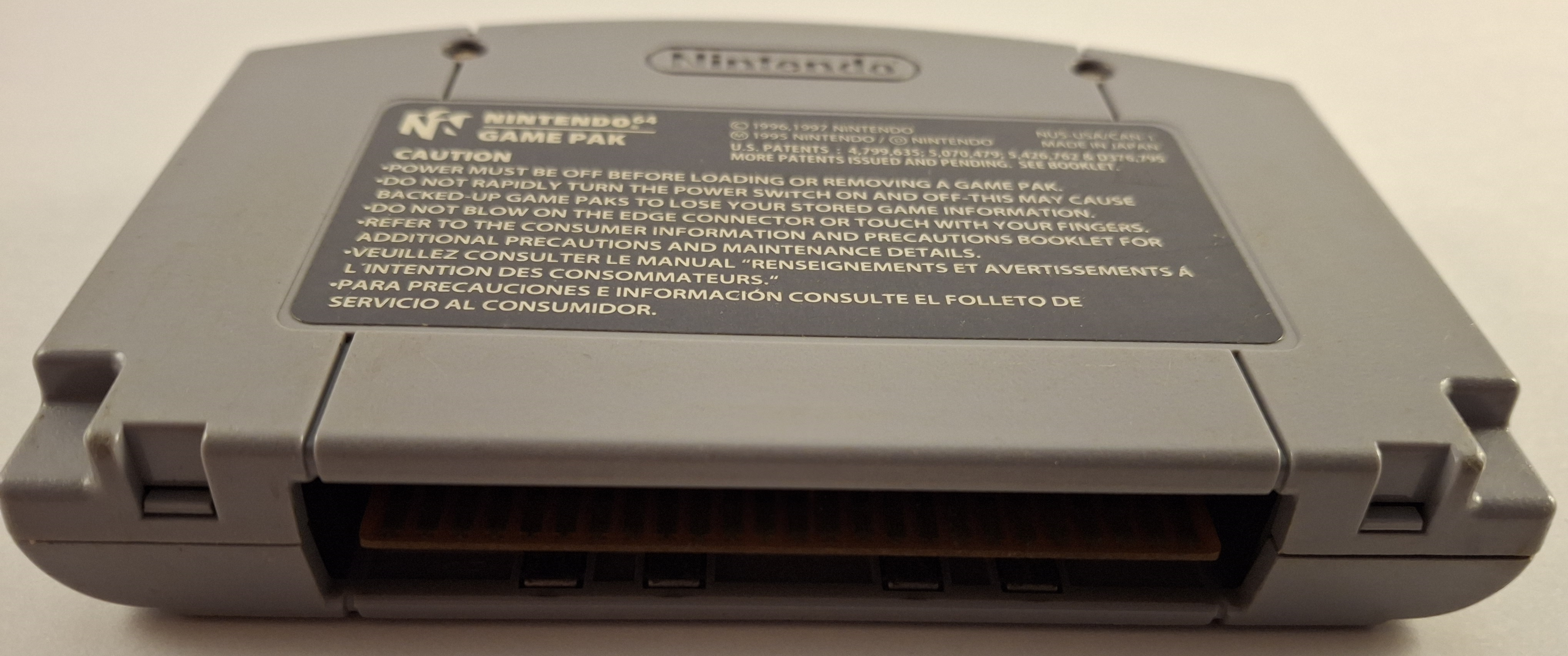 Mortal Kombat 4 Nintendo 64 Cartridge