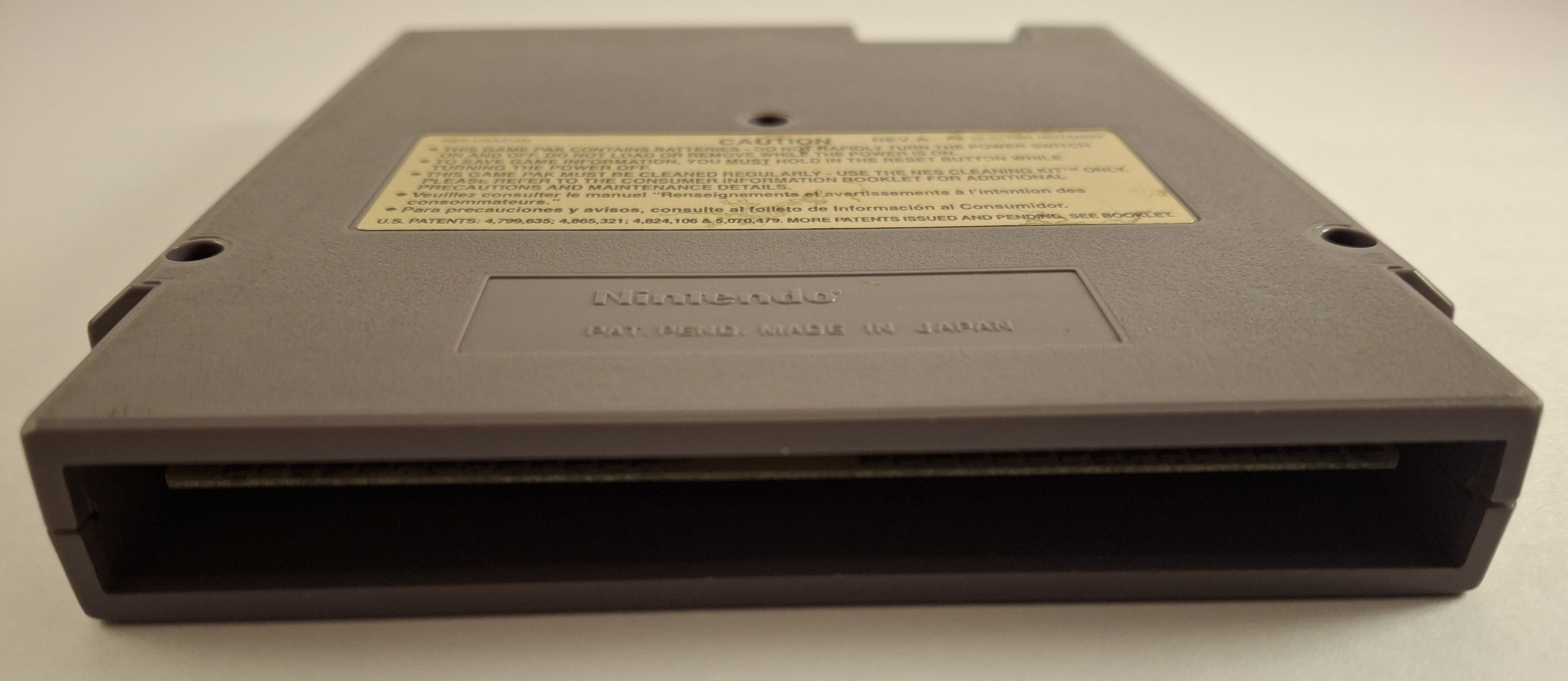 Kirby's Adventure NES Cartridge