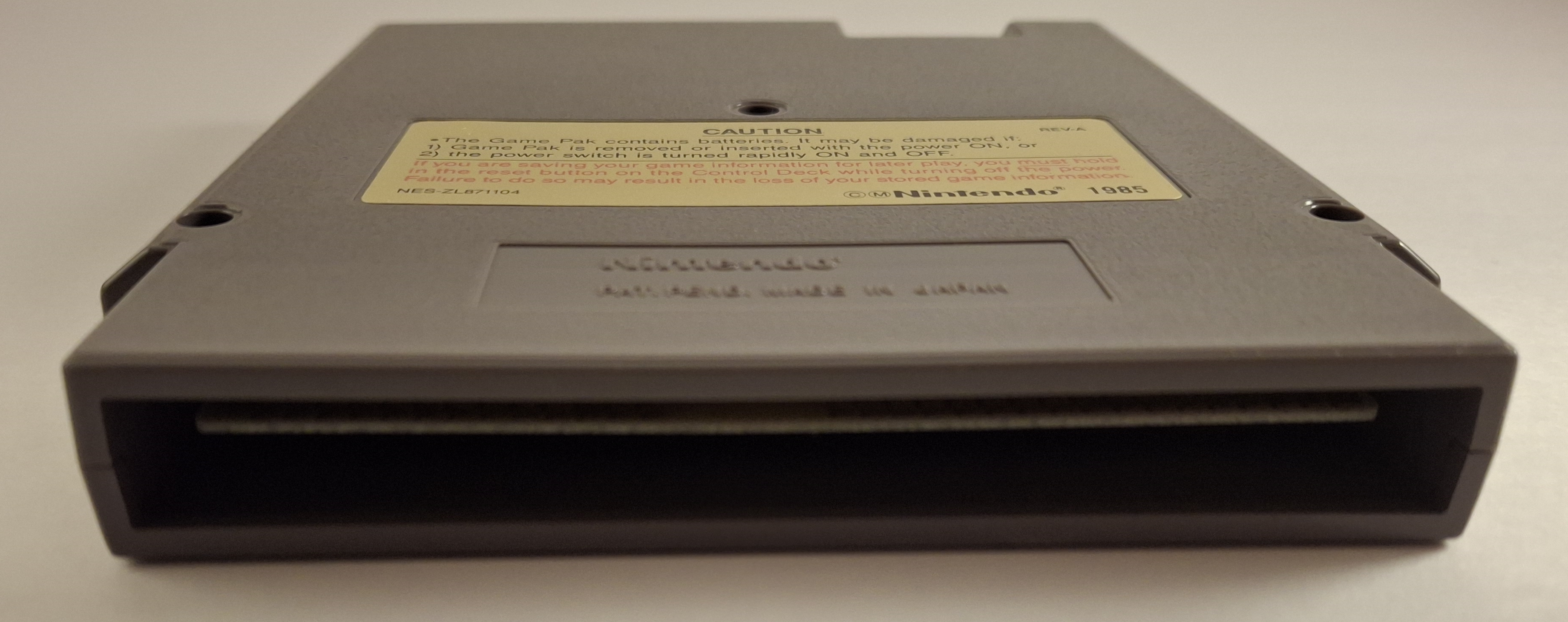 Final Fantasy NES Game Cartridge